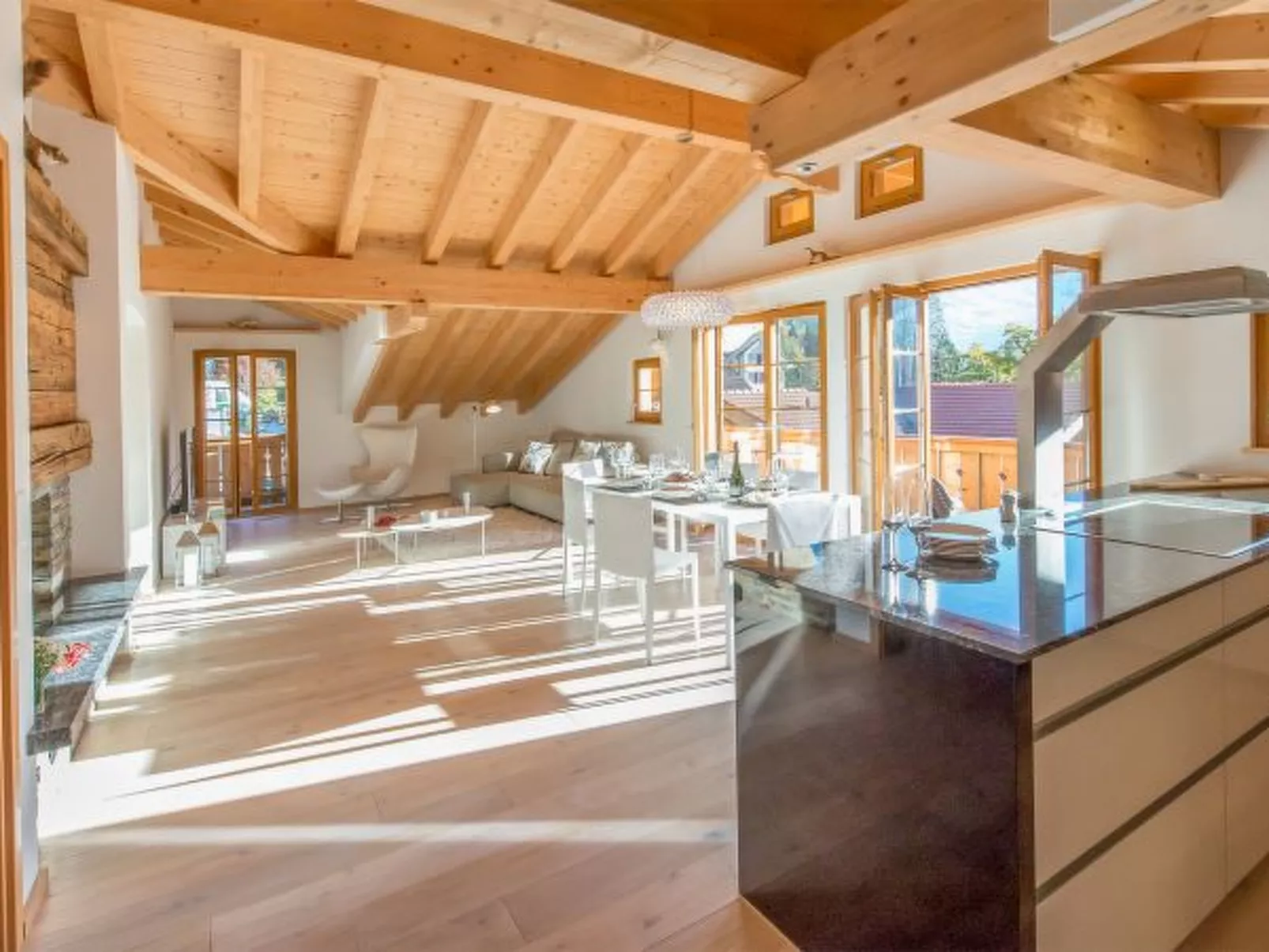 Panoramapark Soleil Doldenhorn Penthouse - Binnen