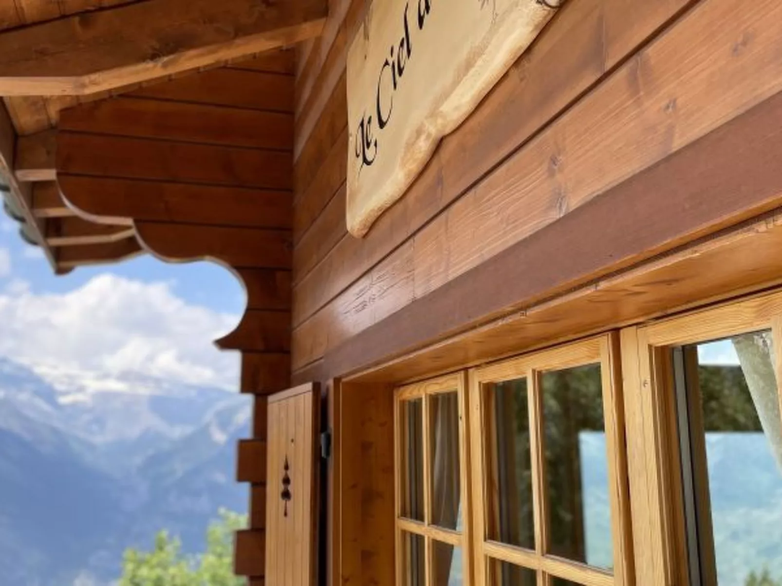 Chalet Ciel de Lit - Vue imprenable - Buiten