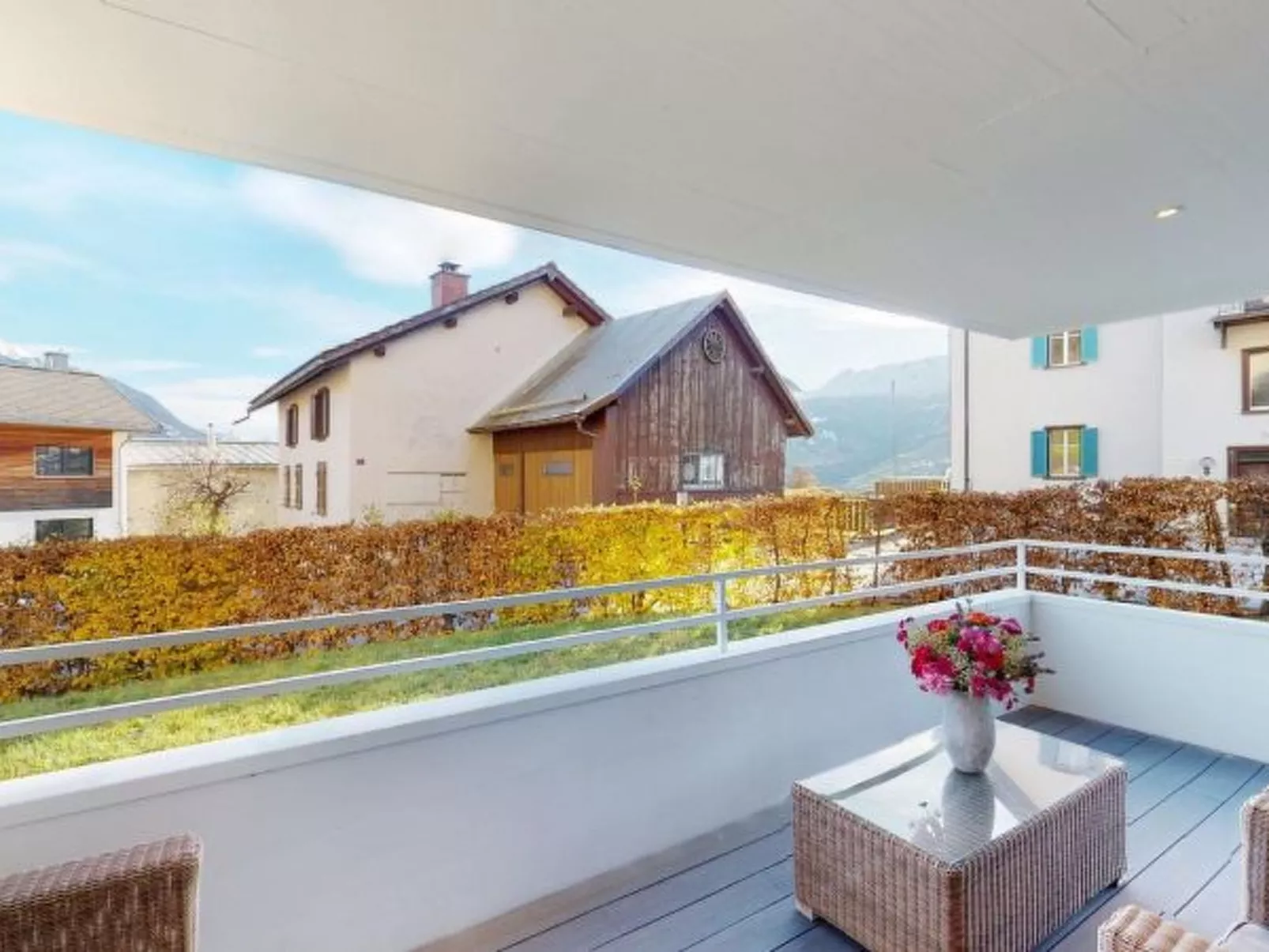 Sot für 6 Personen Lantsch/Lenz - Buiten