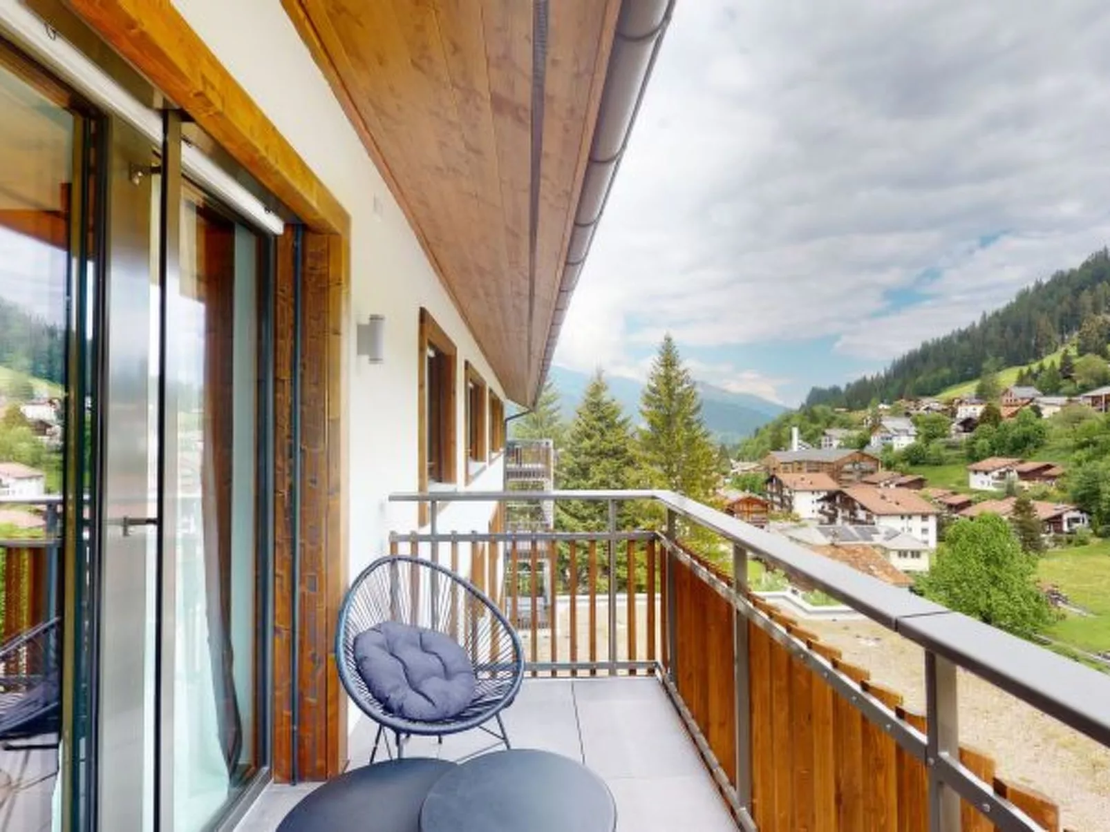 Krone Churwalden für 6 Personen - Buiten