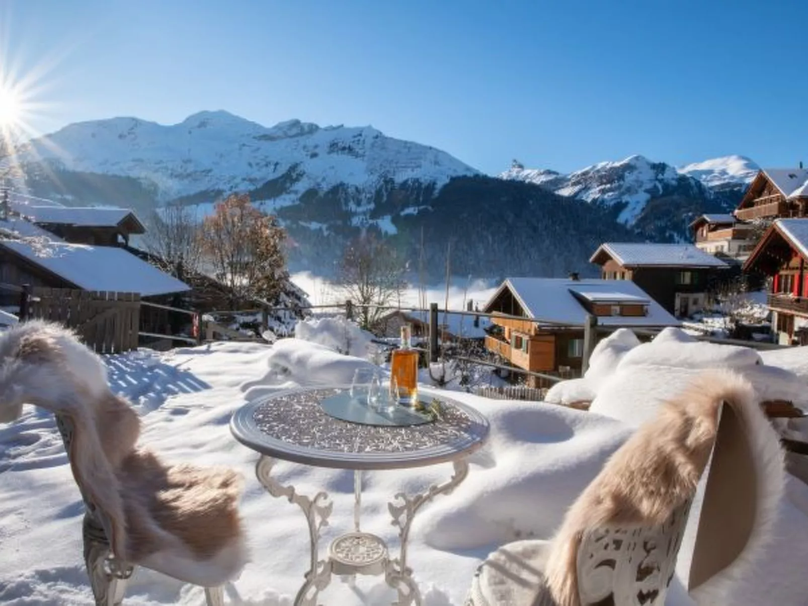 Chalet Lobhornblick - Buiten