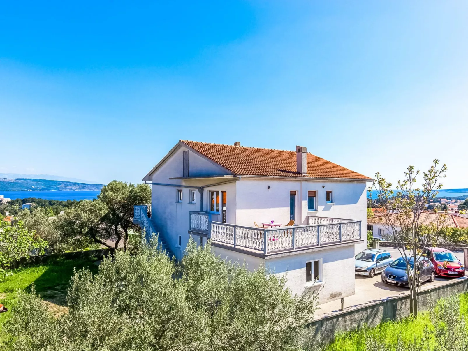 Geräumige Wohnung in Krk mit Garten und Terrasse - Image-tags.info