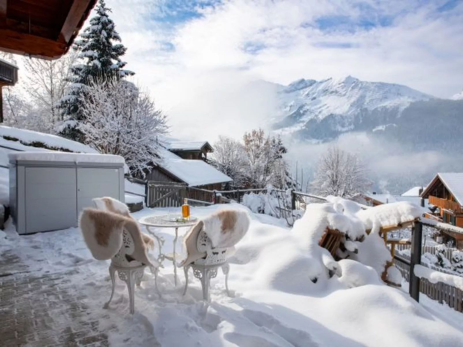Chalet Lobhornblick - Buiten