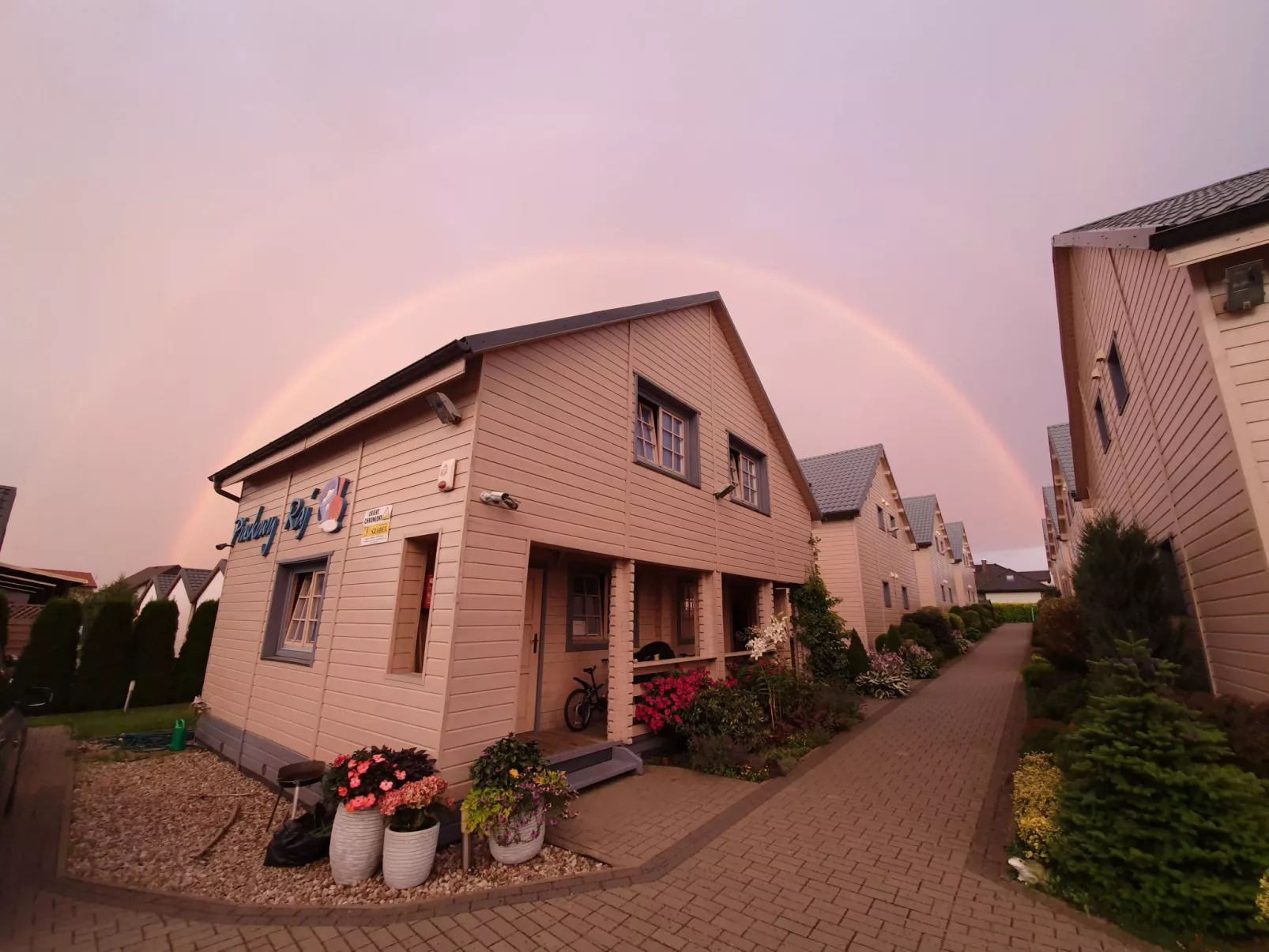 "Ferienwohnung" mitten im Grünen - Buiten