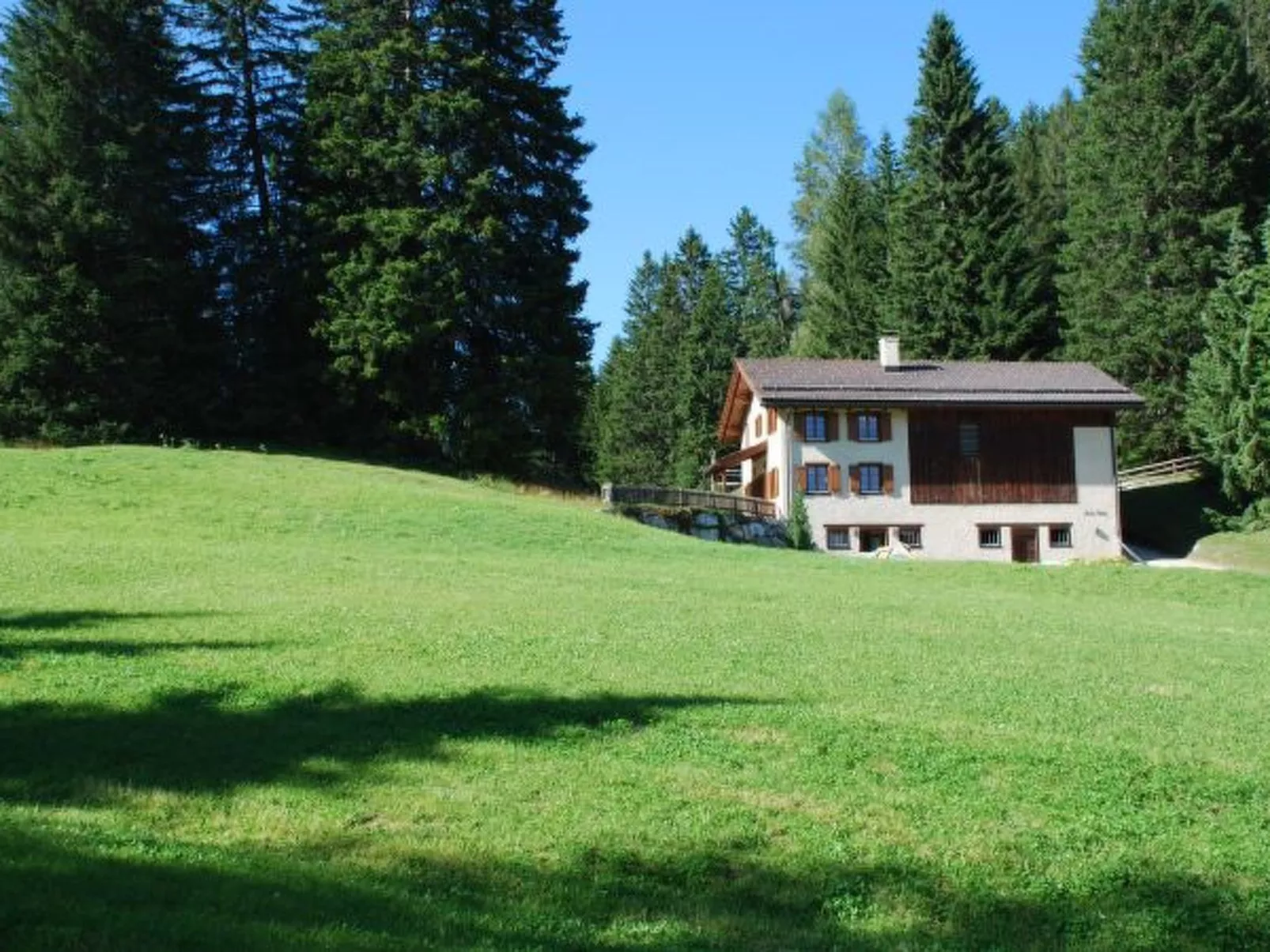 Ski in & Ski out Alphütte-Maiensäss Acla Pala Lenzerheide - Buiten