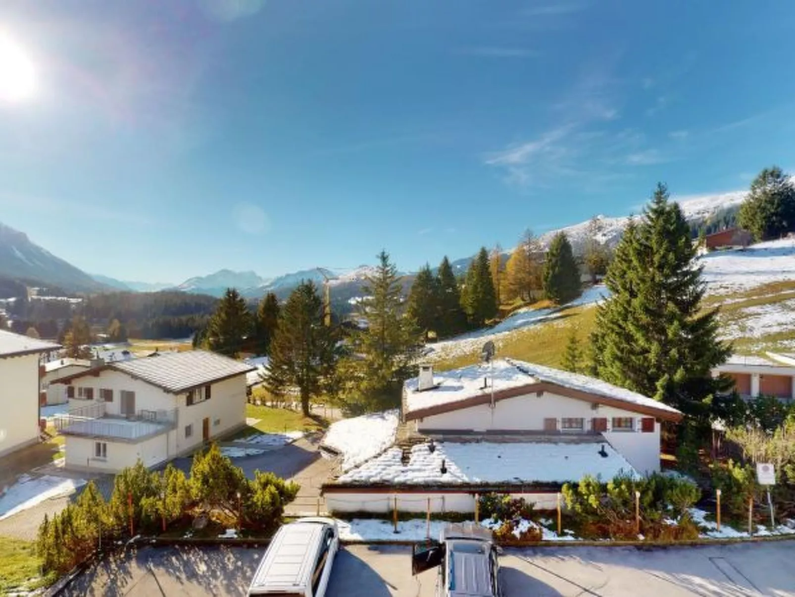 Luscheina in Valbella Ski-in/Ski-out - Buiten