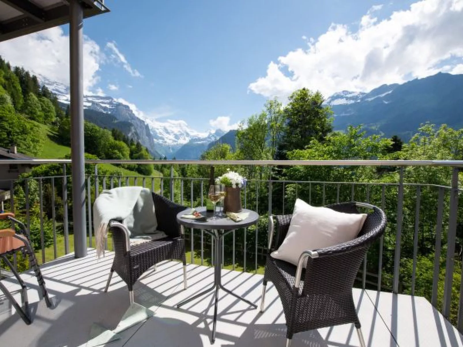 Chalet Mittaghorn Apt. 4 - Buiten