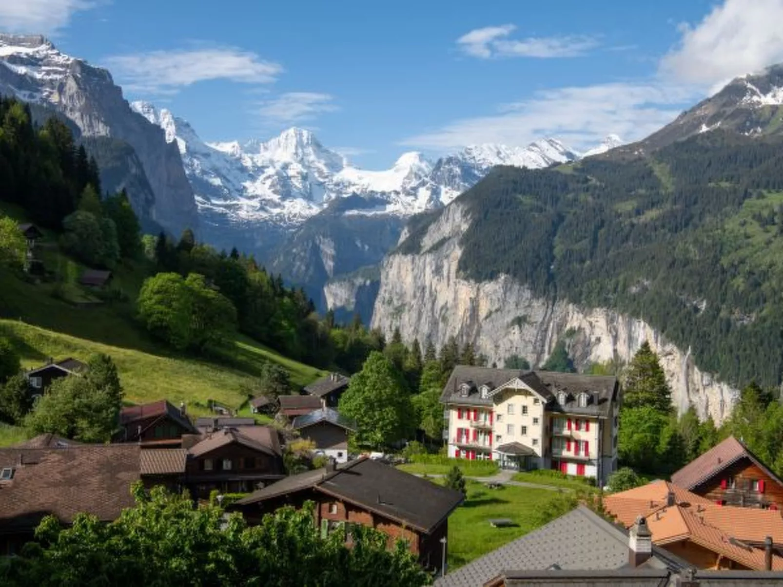 Chalet Mittaghorn Apt. 5 - Buiten