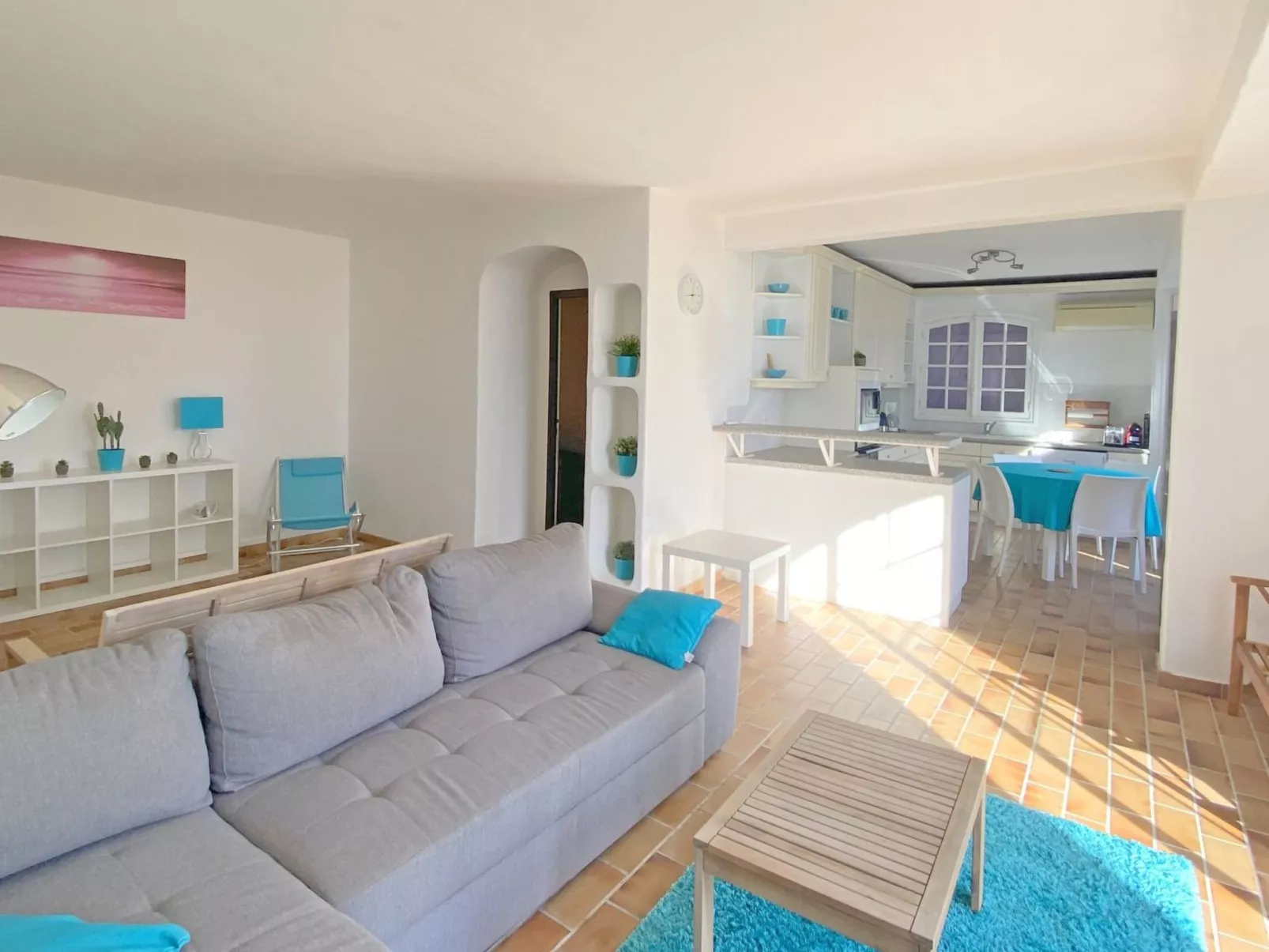 Villa T6 - 8 Personen - Privates Schwimmbad - Meerblick - Klimaanlage - Wifi - - Binnen