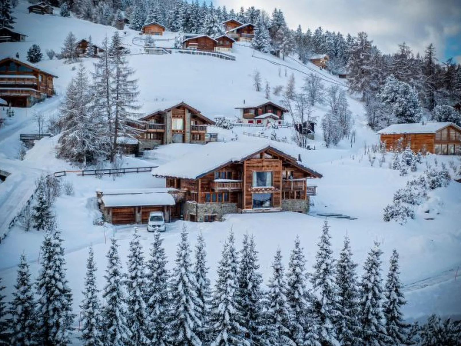 Luxury Alps Chalet YOLO - Buiten