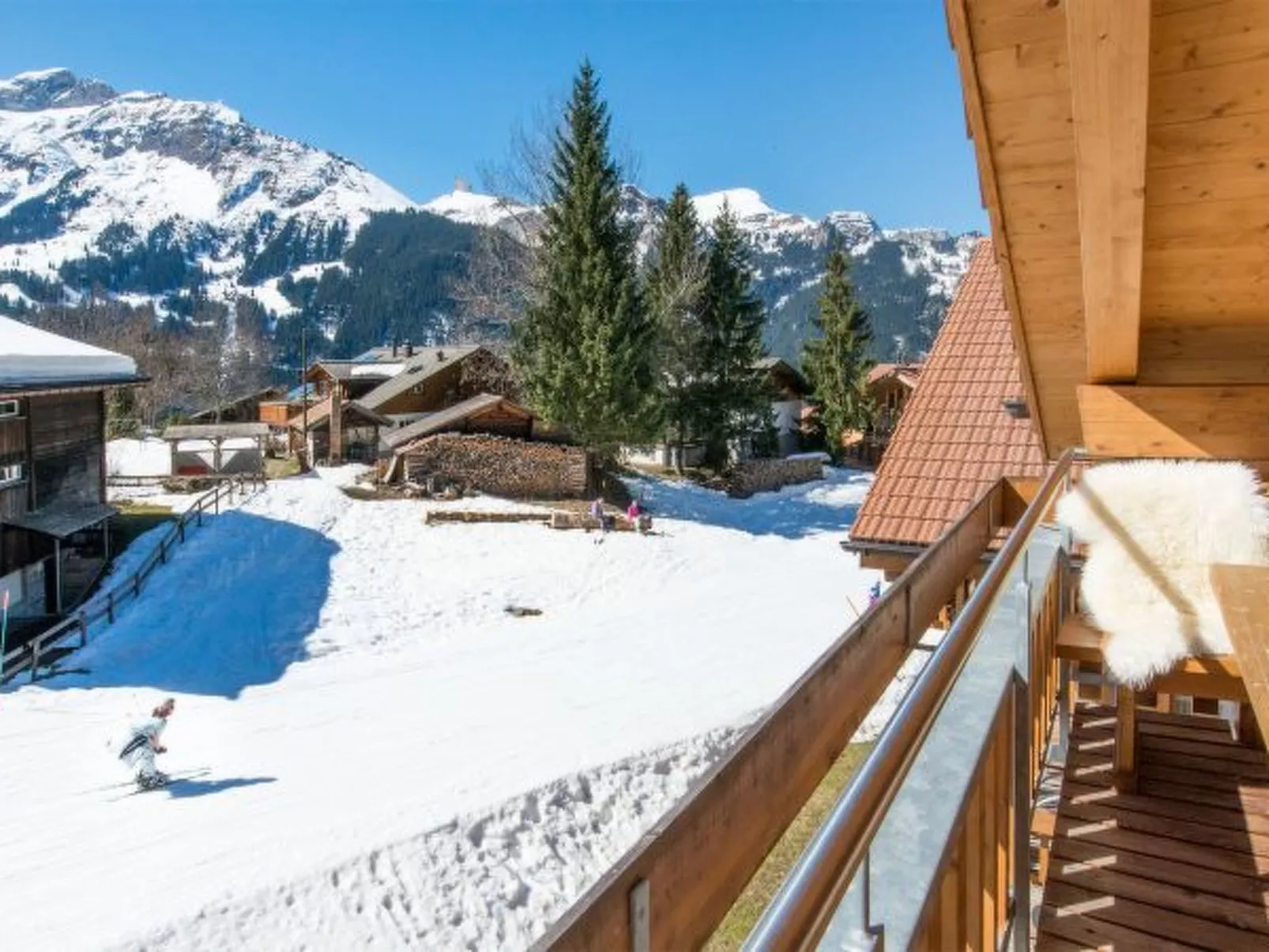 Chalet Luna Penthouse K - Buiten