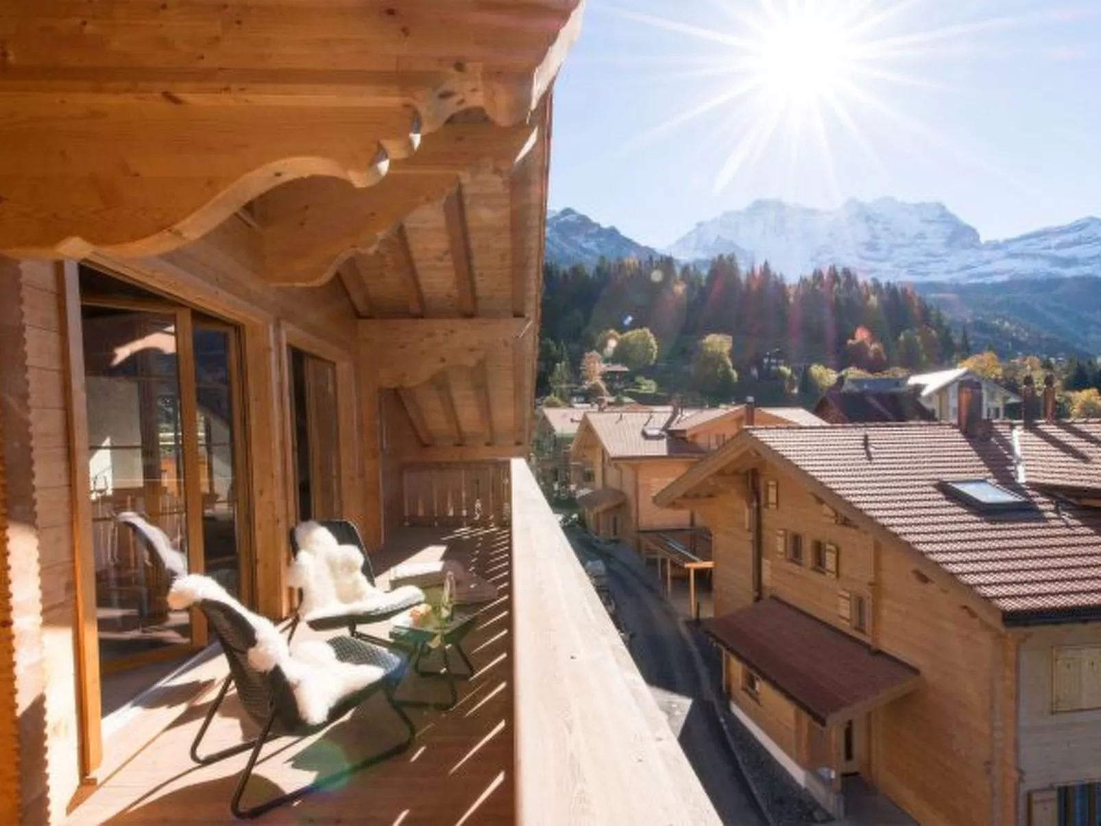 Panoramapark Soleil Doldenhorn Penthouse - Buiten