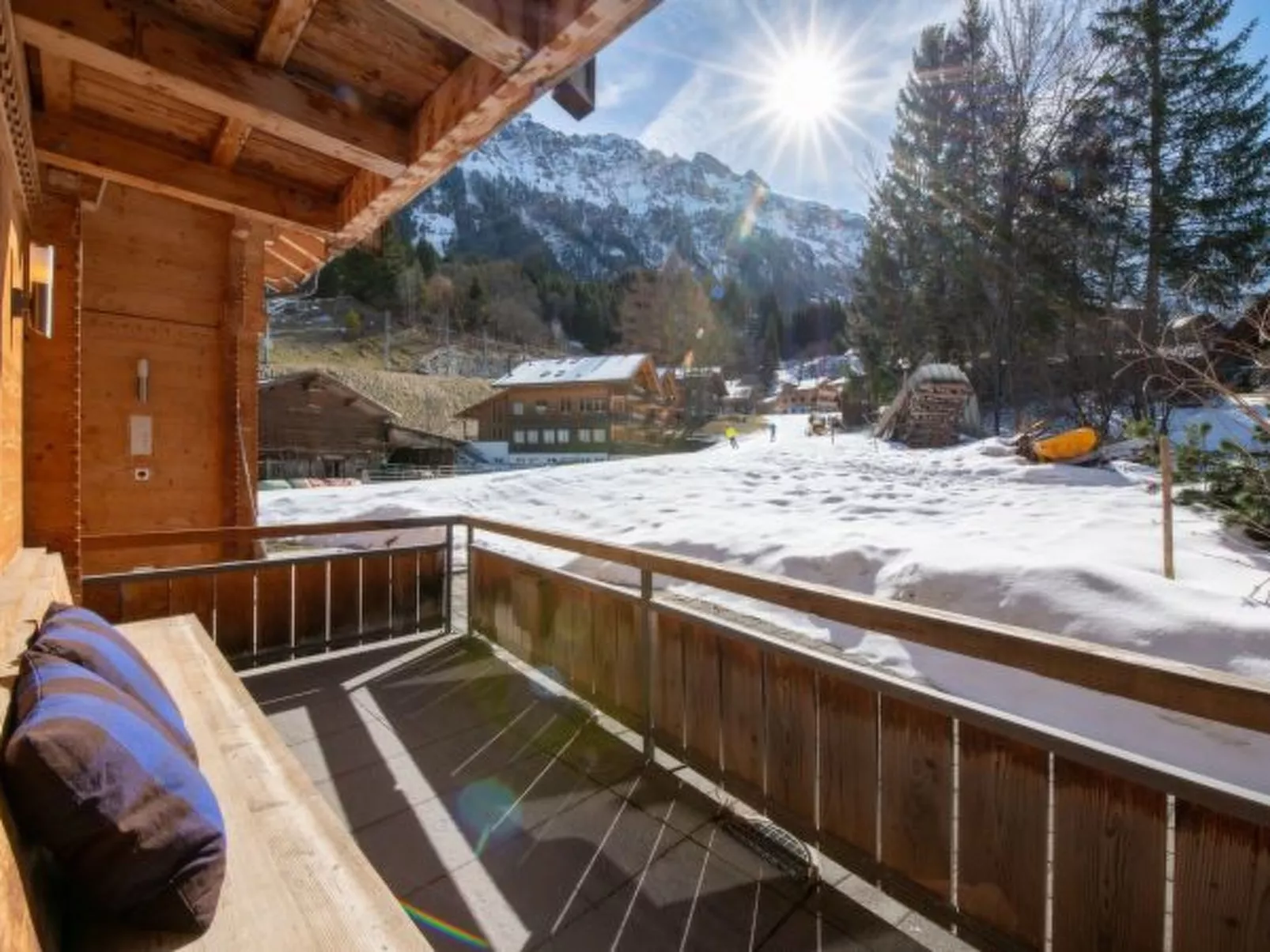 Chalet Sole Apt. 3 - Buiten