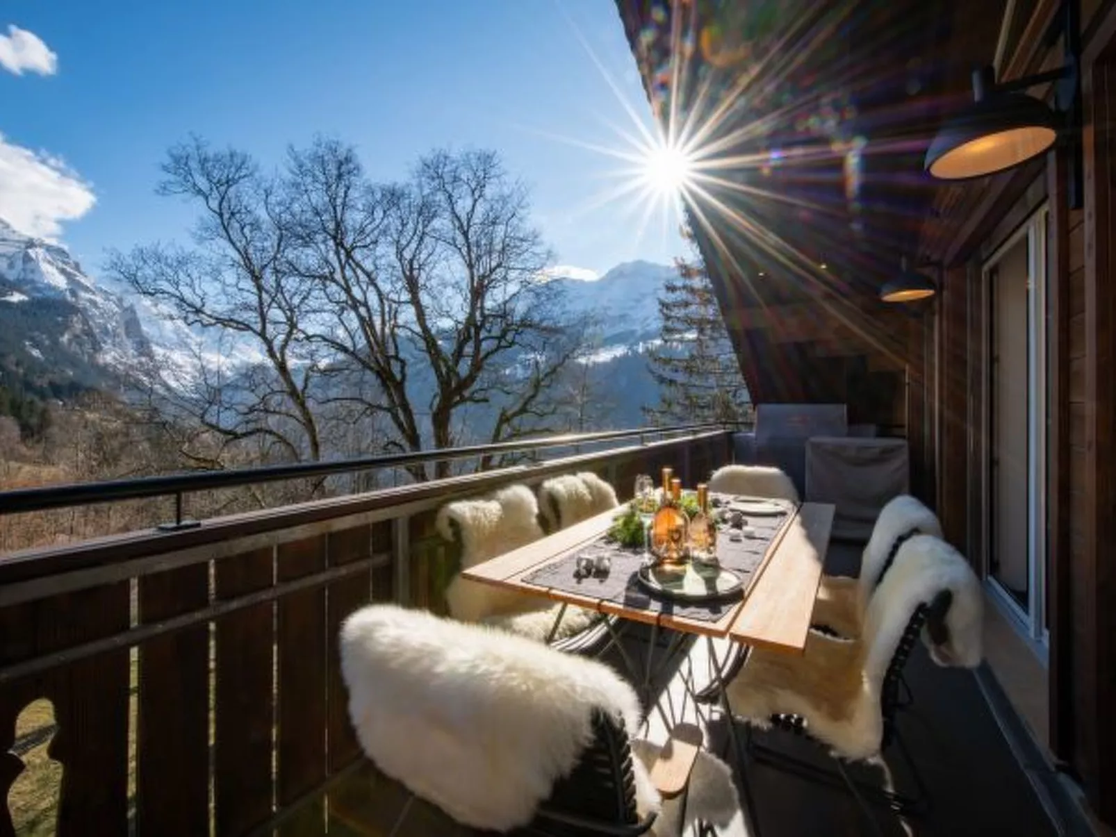 Chalet Margaux Penthouse - Buiten