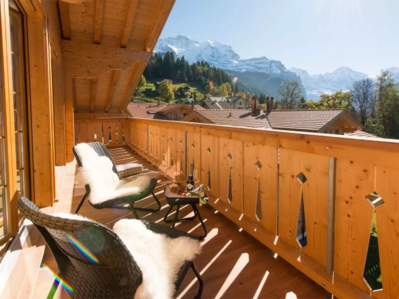 Panoramapark Soleil Doldenhorn Penthouse - Buiten