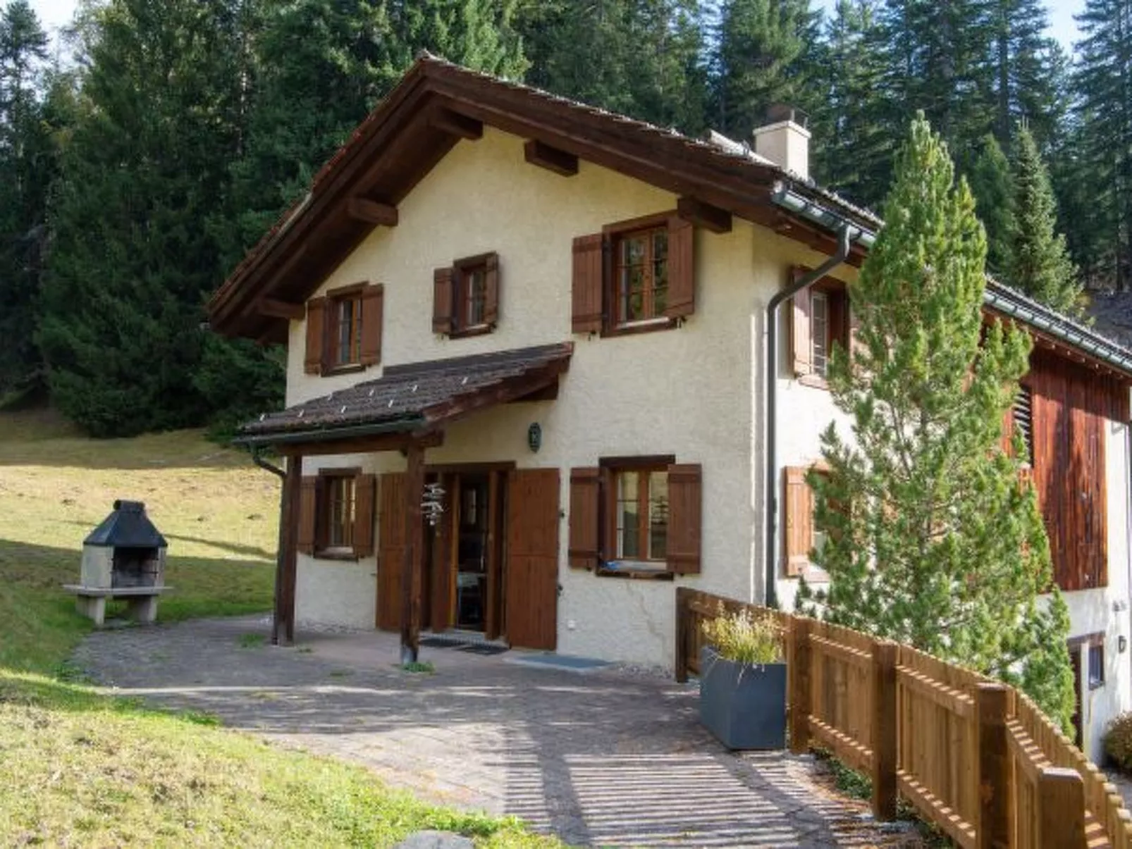 Ski in & Ski out Alphütte-Maiensäss Acla Pala Lenzerheide - Buiten