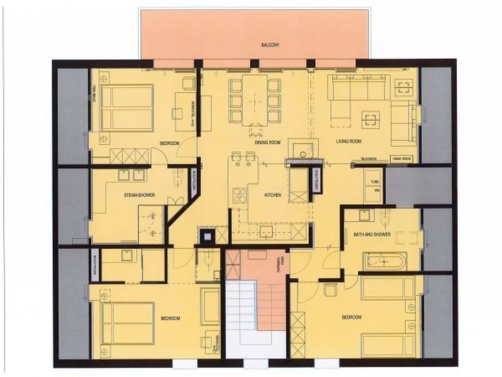 Chalet Margaux Penthouse - Binnen