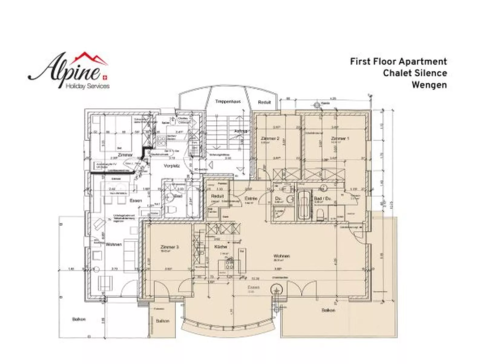 Chalet Silence - Binnen