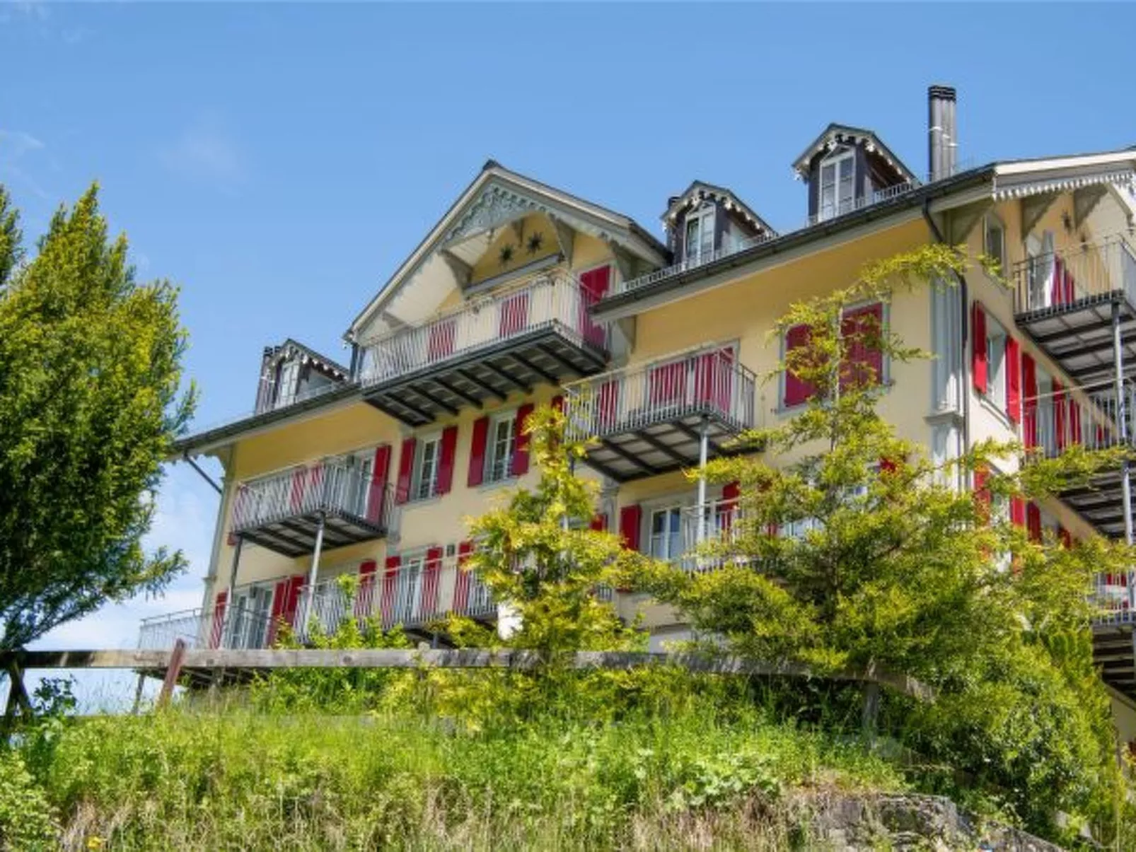 Chalet Mittaghorn Apt. 4 - Buiten