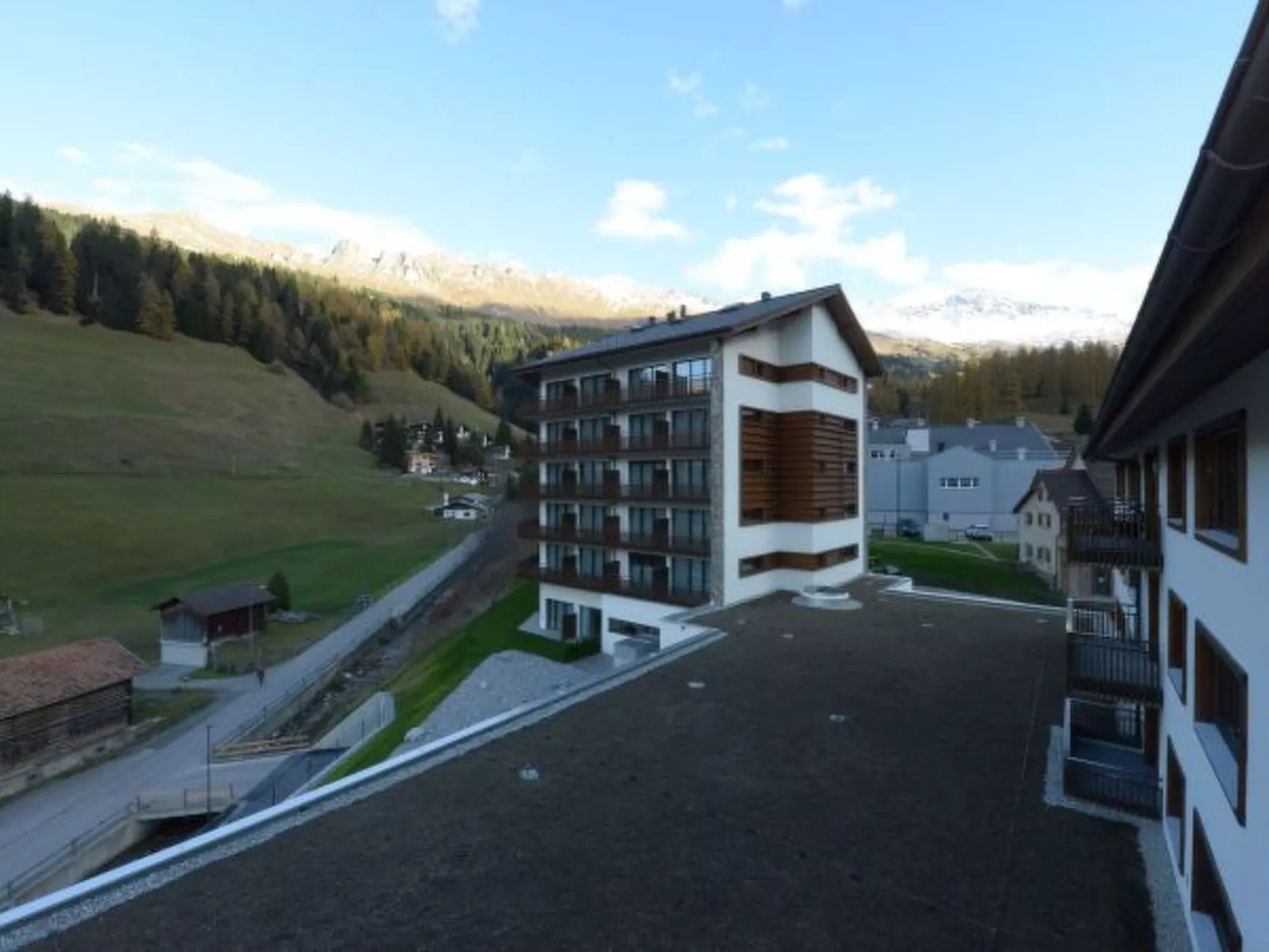 Krone Churwalden für 6 Personen - Buiten