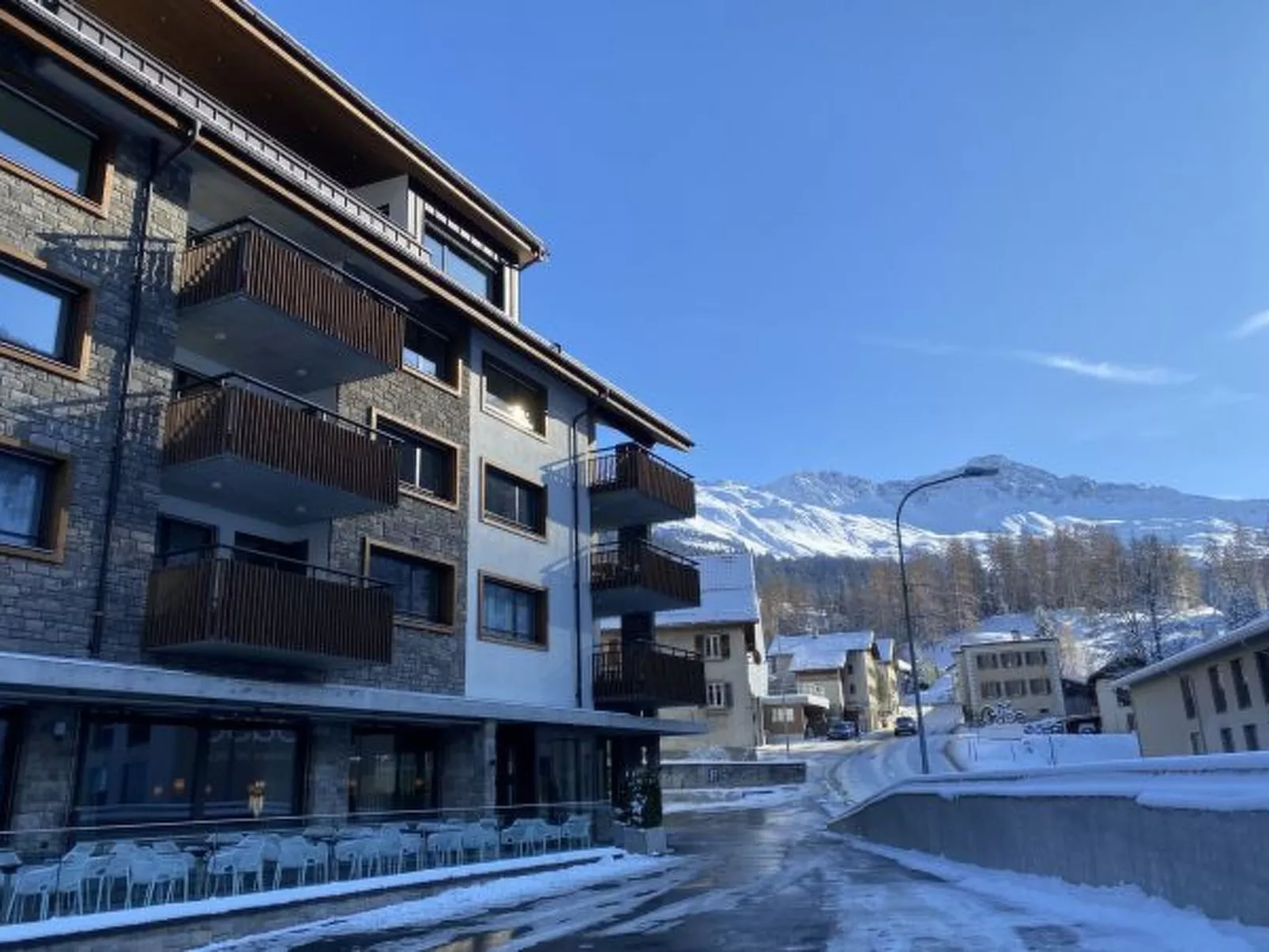 Krone Churwalden für 6 Personen - Buiten