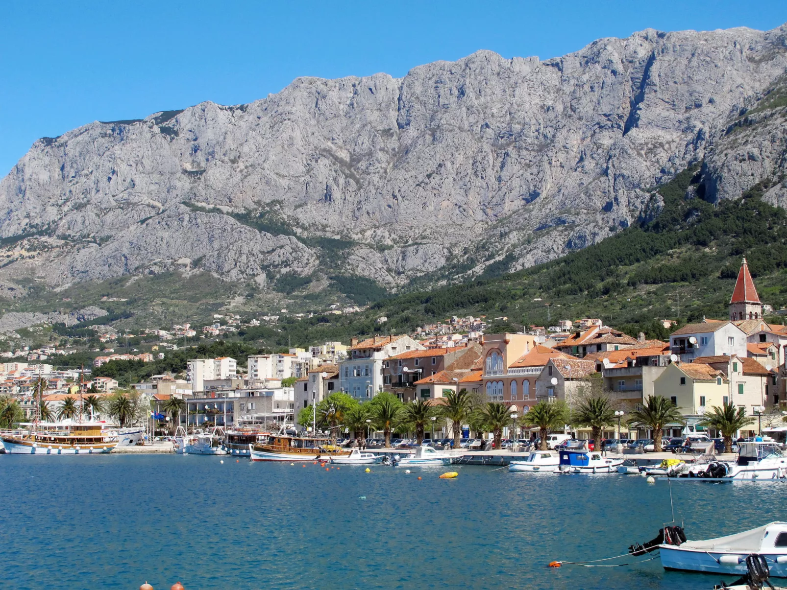 Villa Vip in Makarska mit beheiztem Pool und 4 Schafzimmern - Omgeving