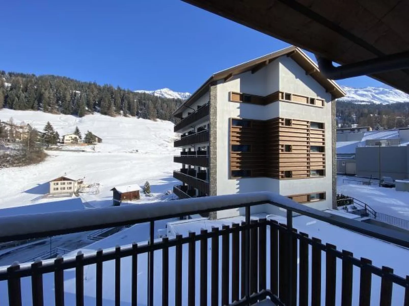 Krone Churwalden für 6 Personen - Buiten