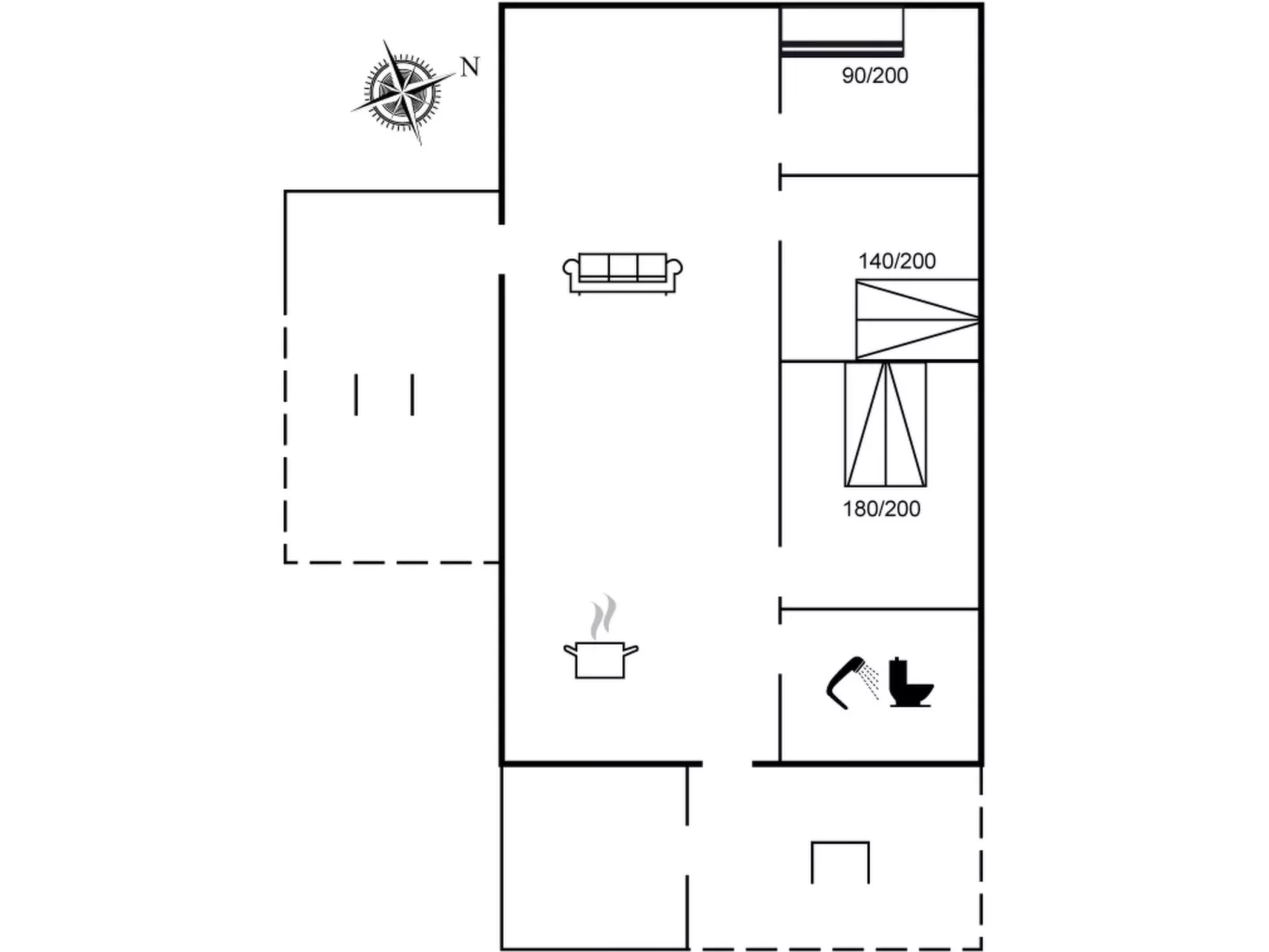 "Christina" - 300m to the fjord