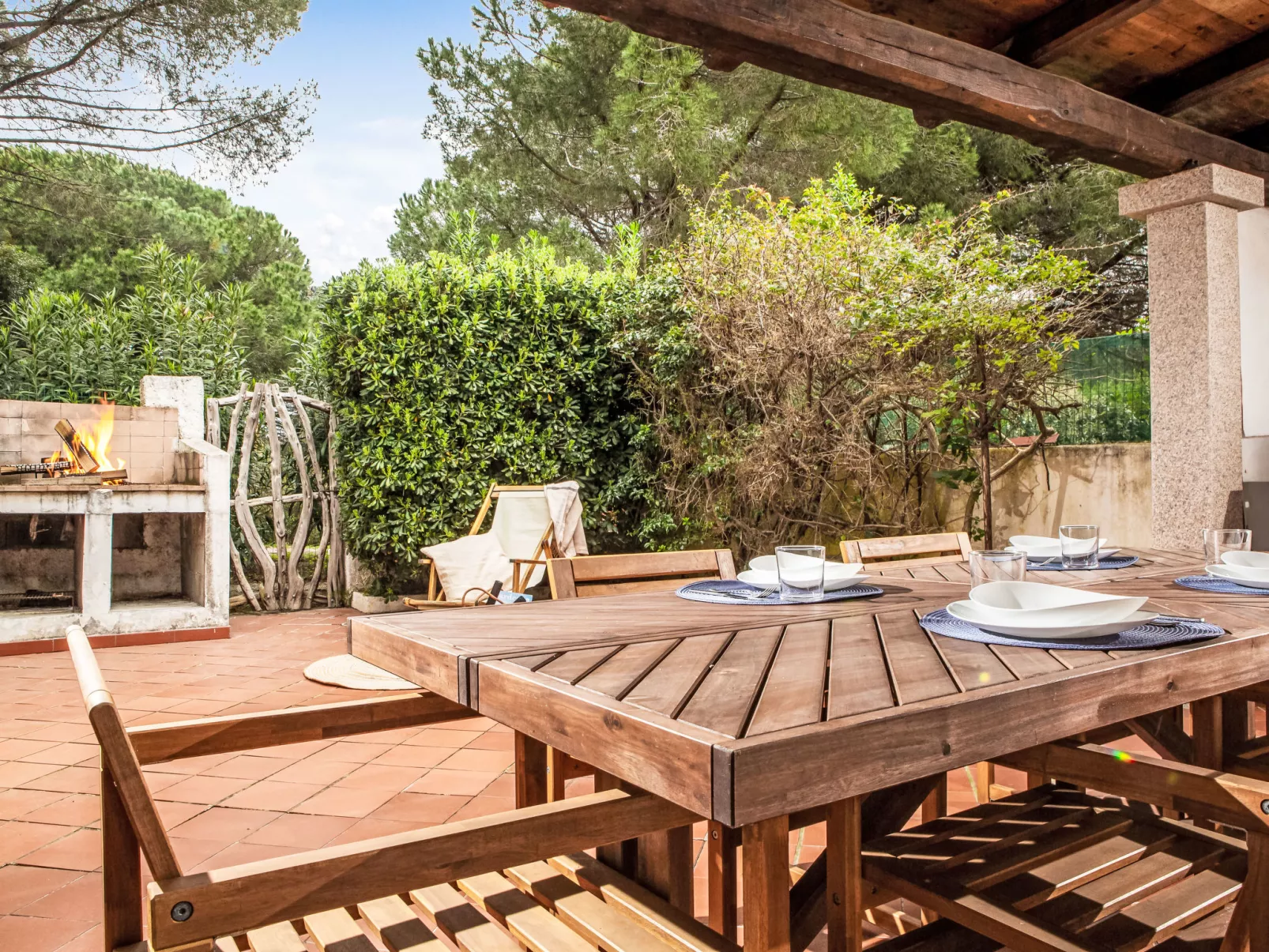 Haus Ulysses in der Nähe des Meeres