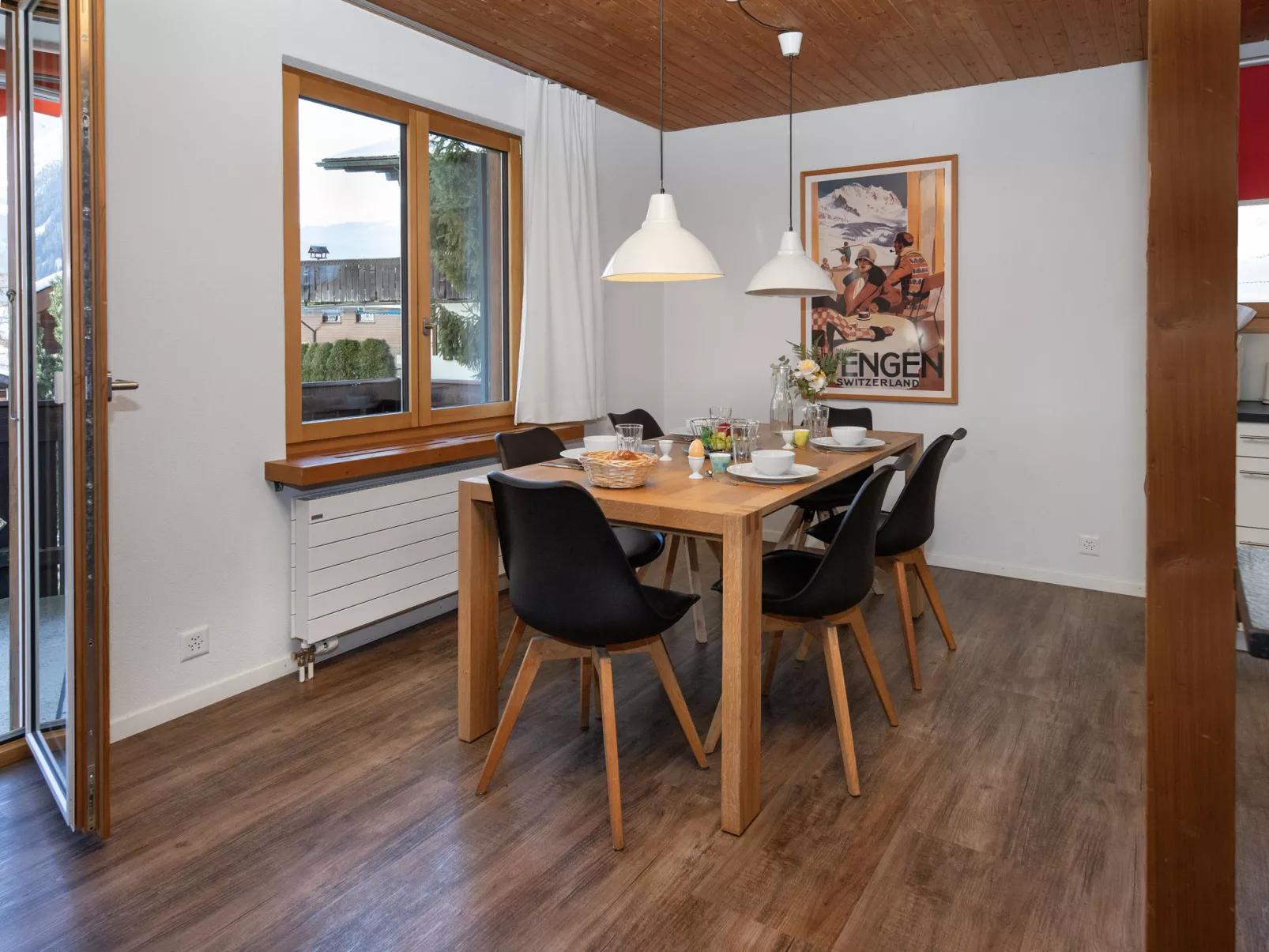 Chalet Bienli Mitte - Binnen