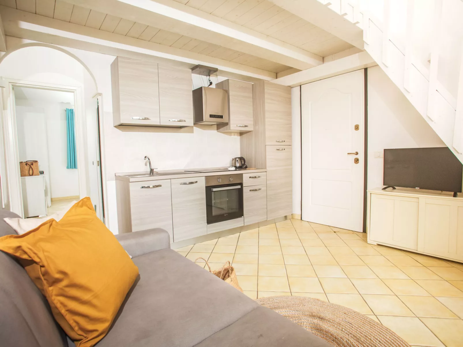 Schöne Wohnung mit Blick auf den Pool