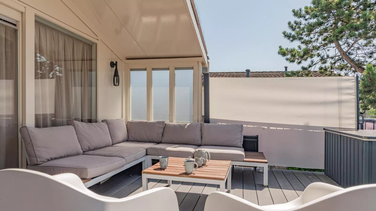 Het Oesterhuis - Terrasbalkon