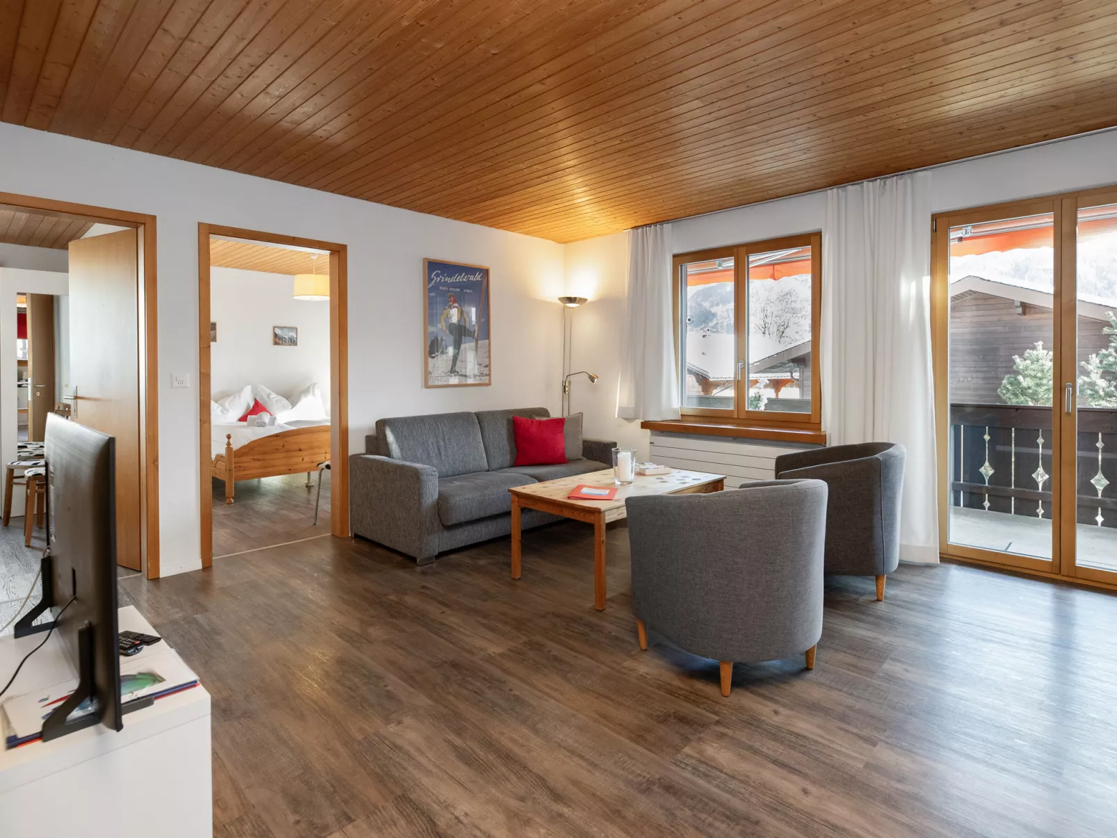 Chalet Bienli Mitte - Binnen