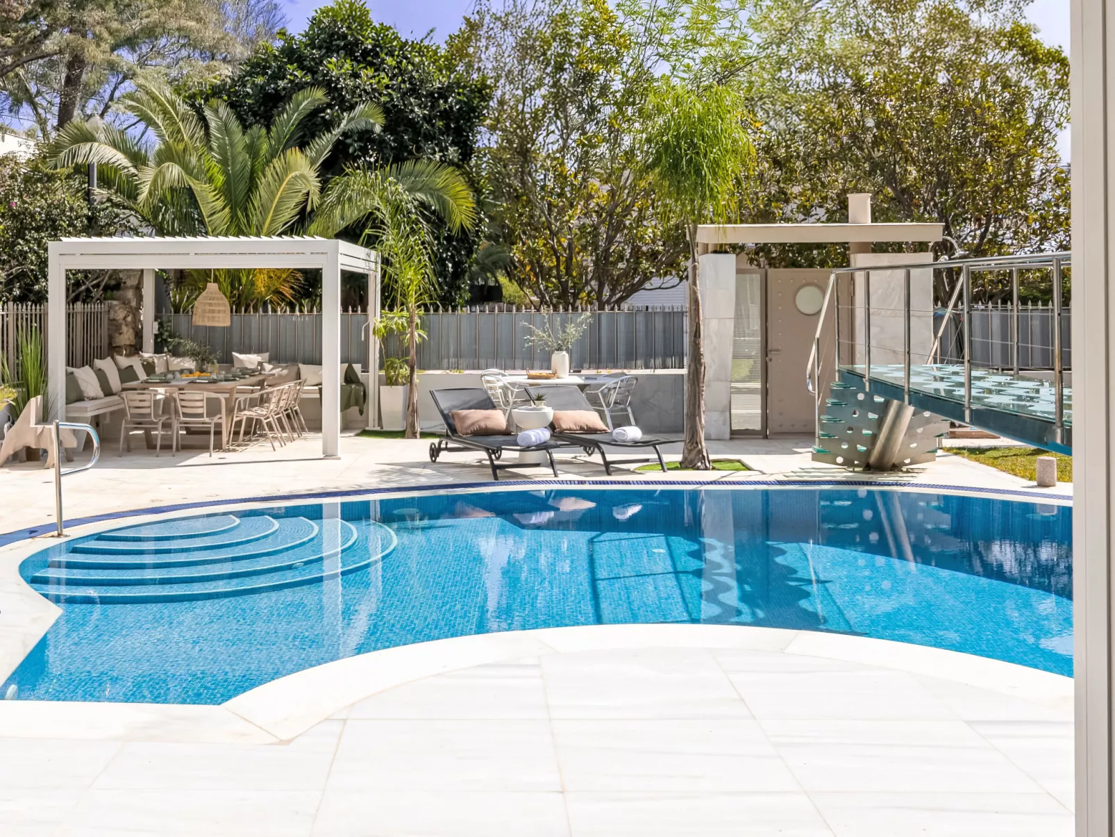 Villa Stefani mit privatem Pool - Buiten
