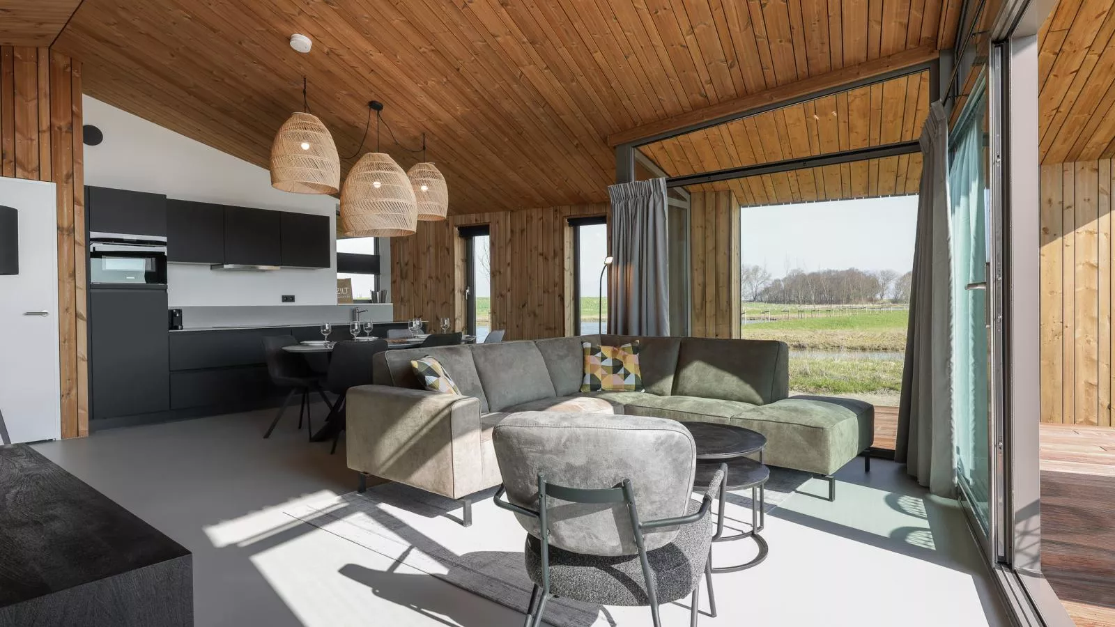 Natuurhuis Trekzicht - Woonkamer
