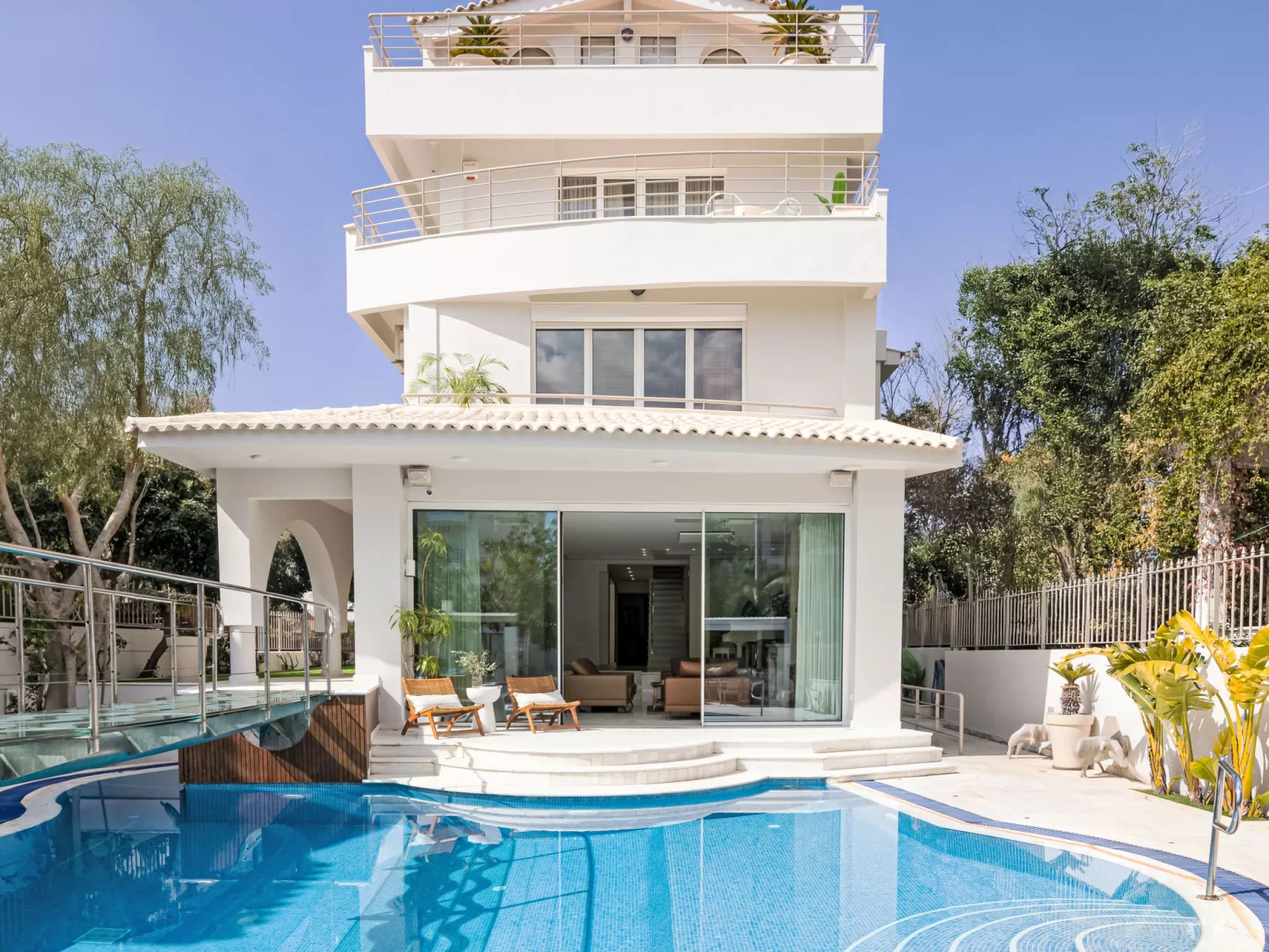 Villa Stefani mit privatem Pool - Buiten