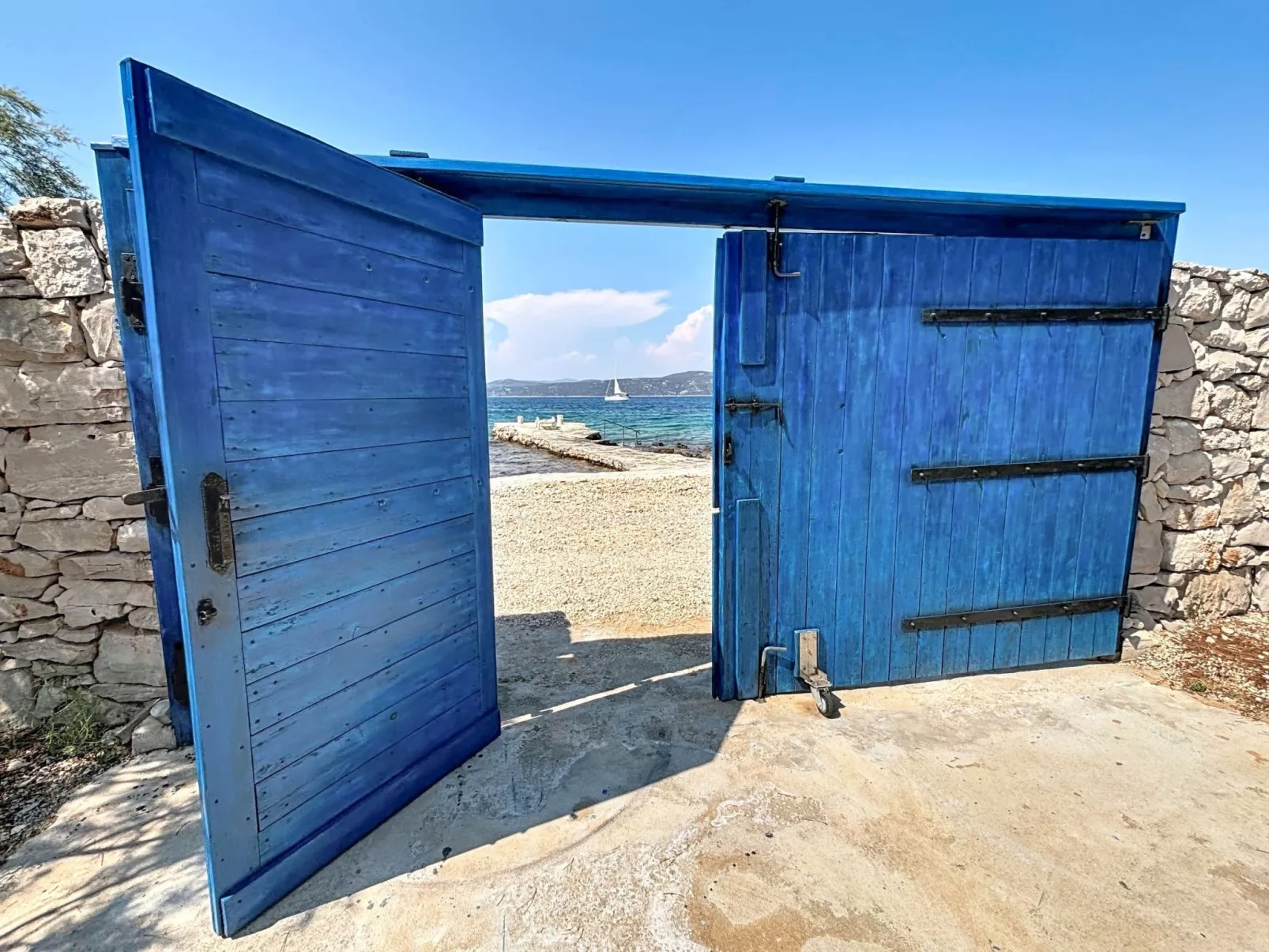 Blue - Buiten