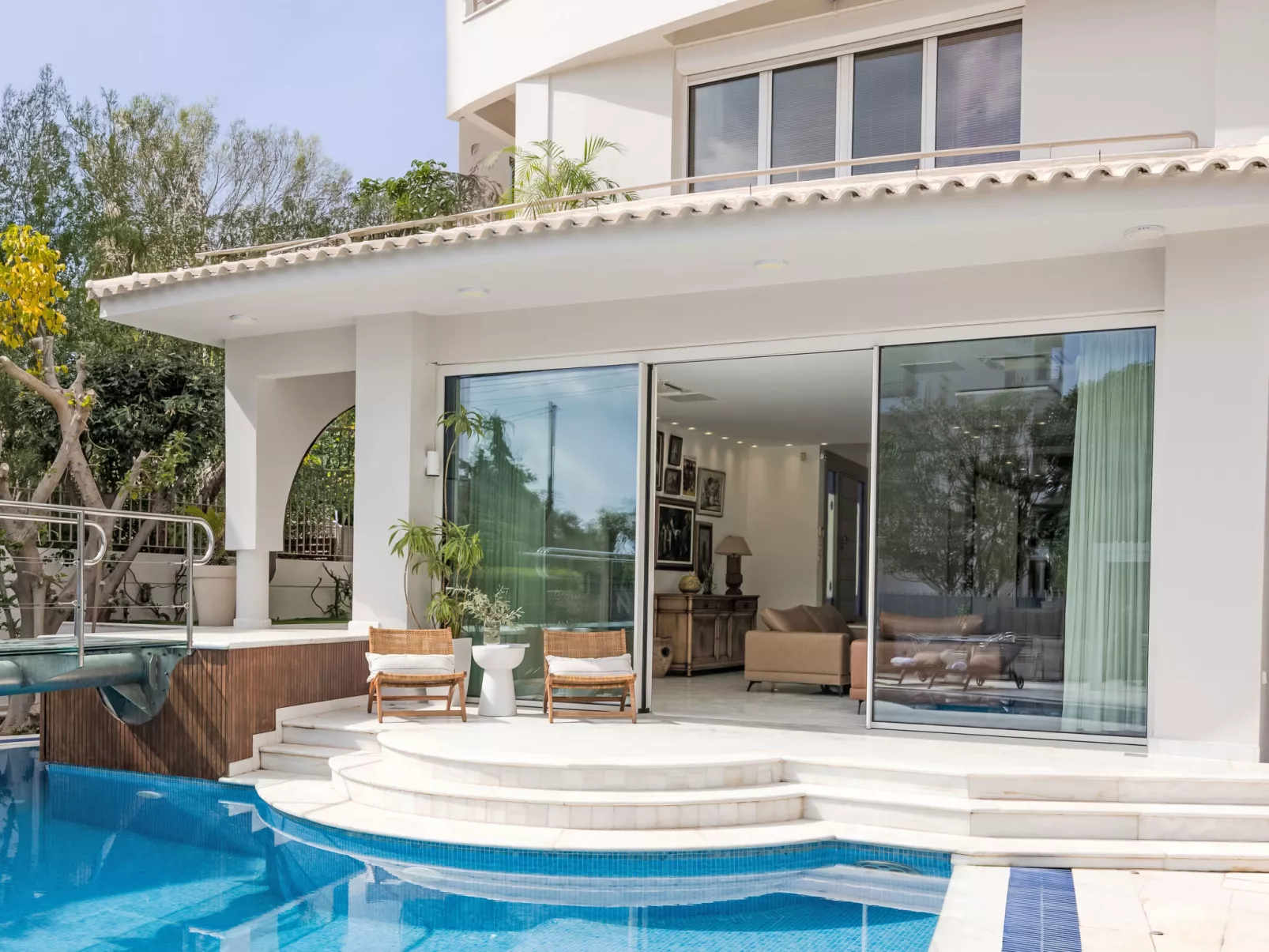 Villa Stefani mit privatem Pool - Buiten