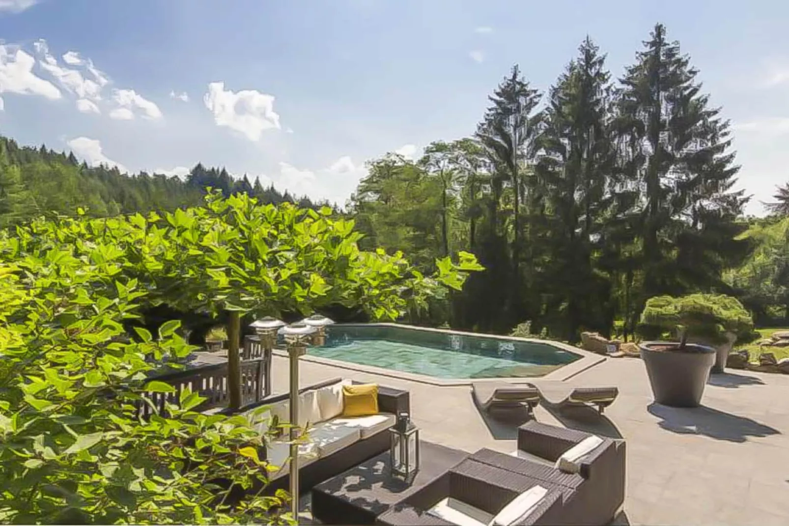 Landhuis la Forêt - Zwembad