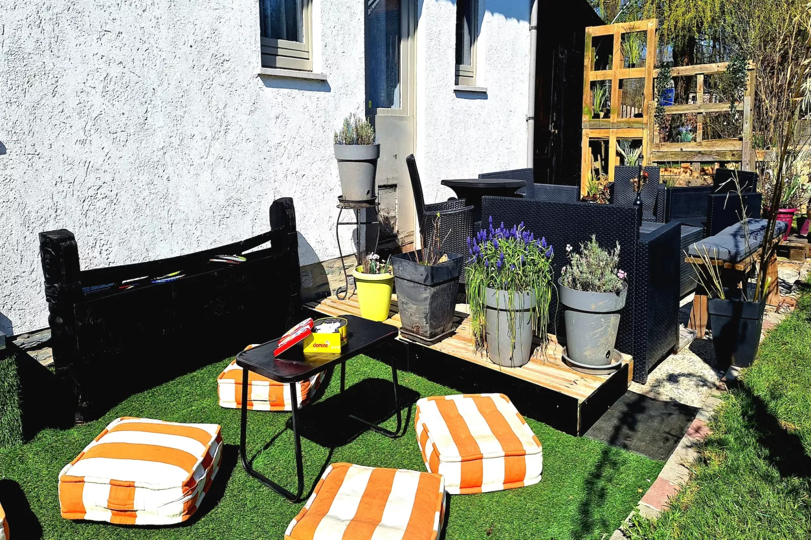 Ardennes Bleu - 10 pers maximum - Terrasbalkon