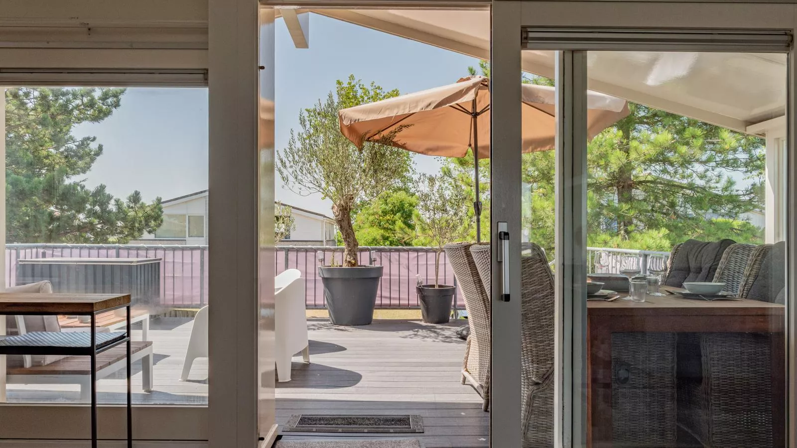 Het Oesterhuis - Terrasbalkon