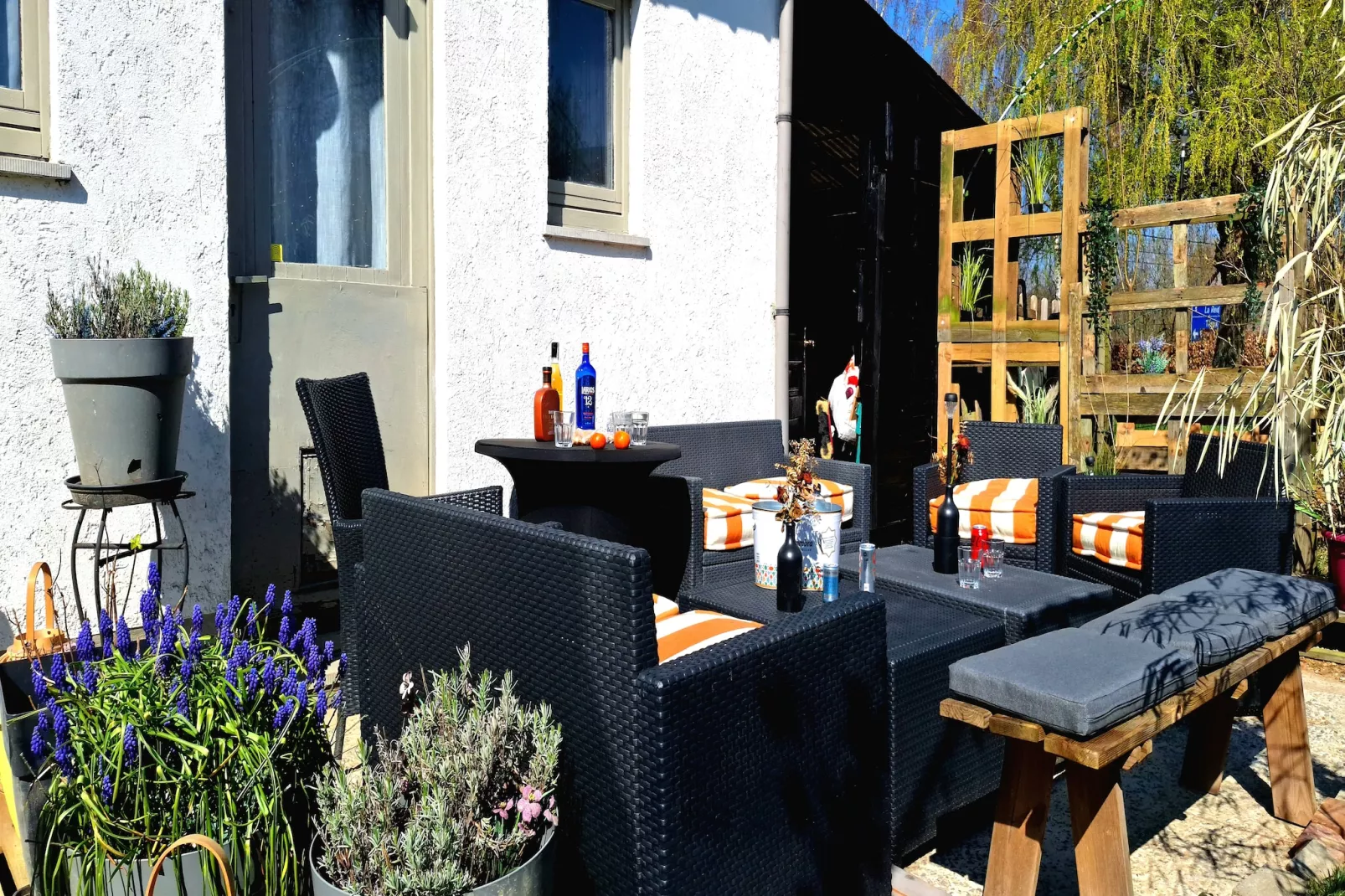 Ardennes Bleu 4 pers maximum - Terrasbalkon