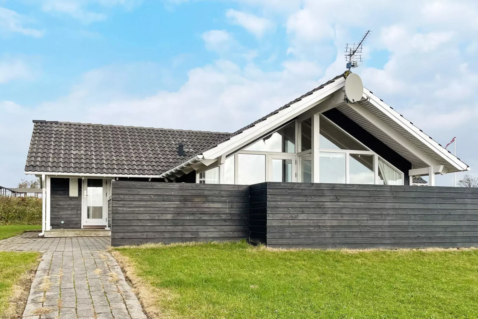 8 persoons vakantie huis in Rønde-Buitenlucht