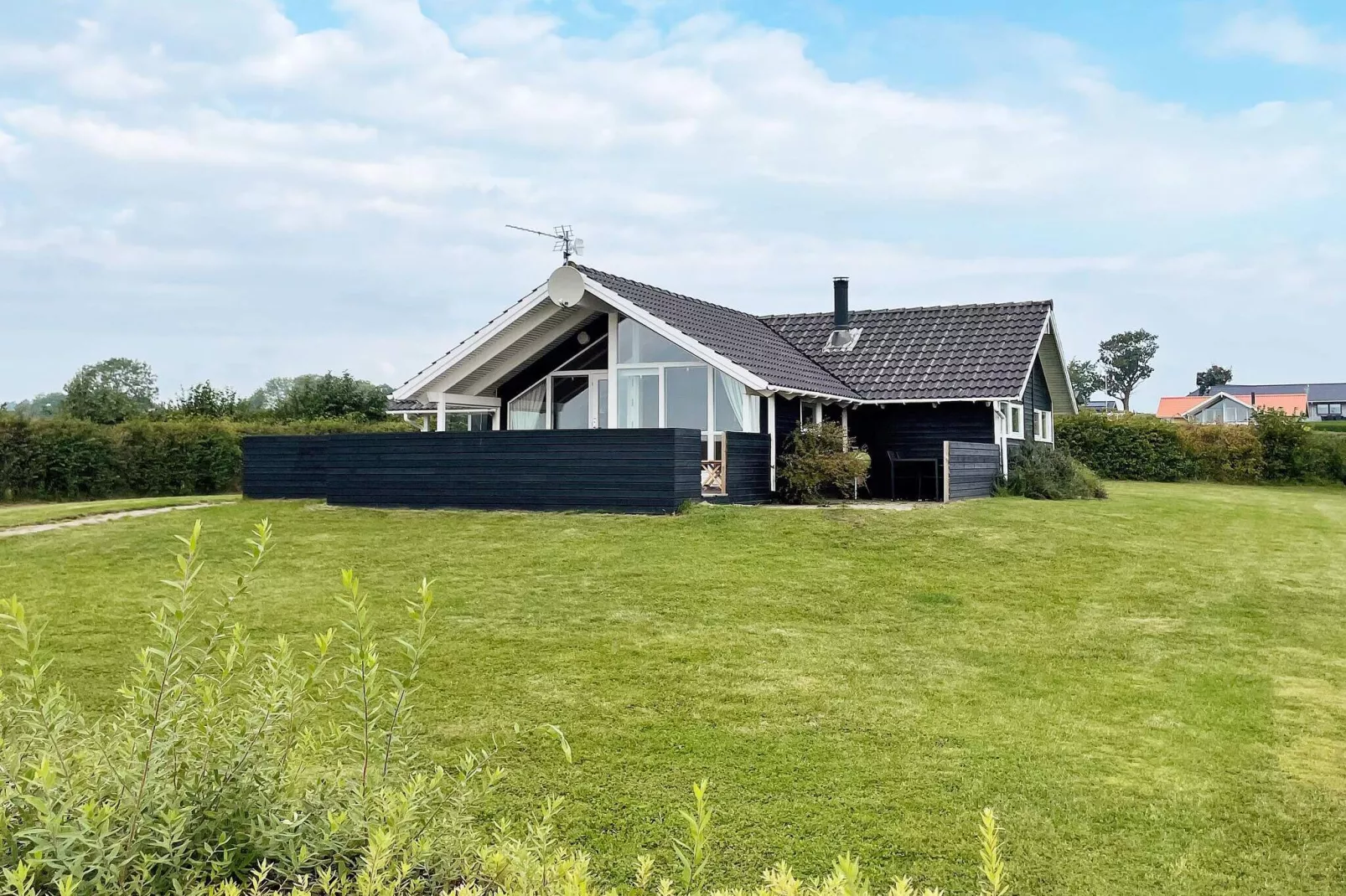 8 persoons vakantie huis in Rønde-Buitenlucht