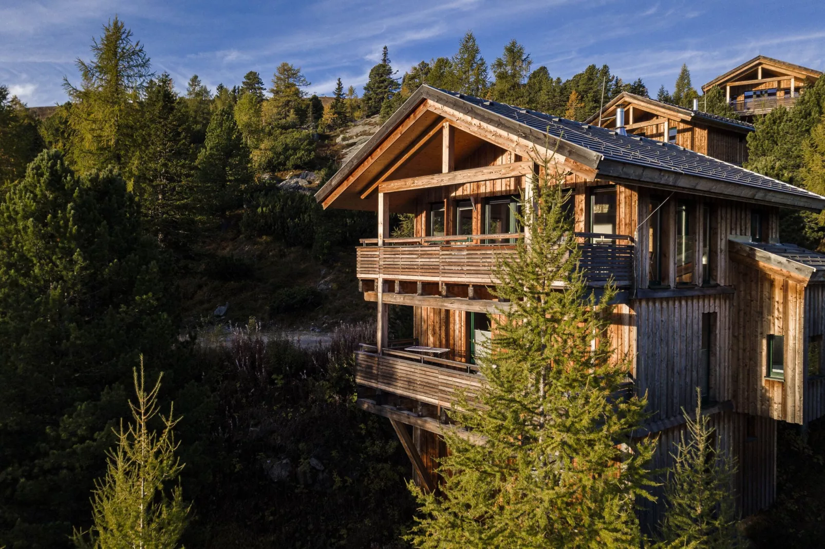 Naturchalets Turracher Höhe 2-Buitenkant zomer