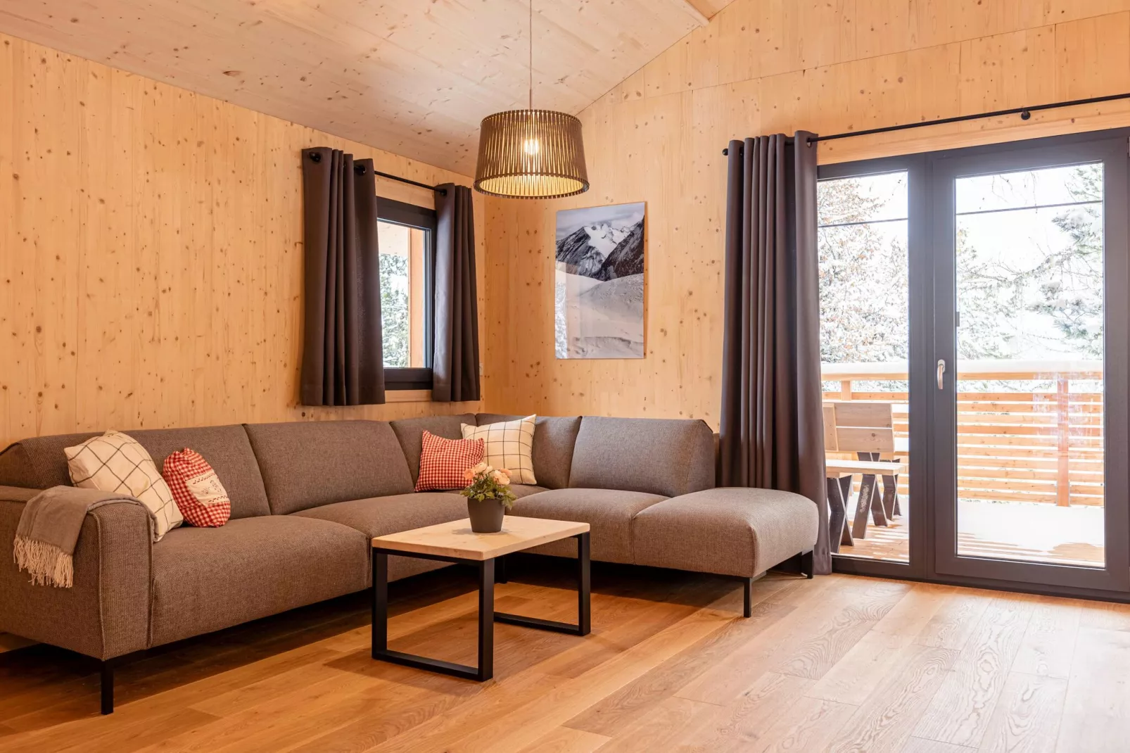 Naturchalets Turracher Höhe 2-Woonkamer