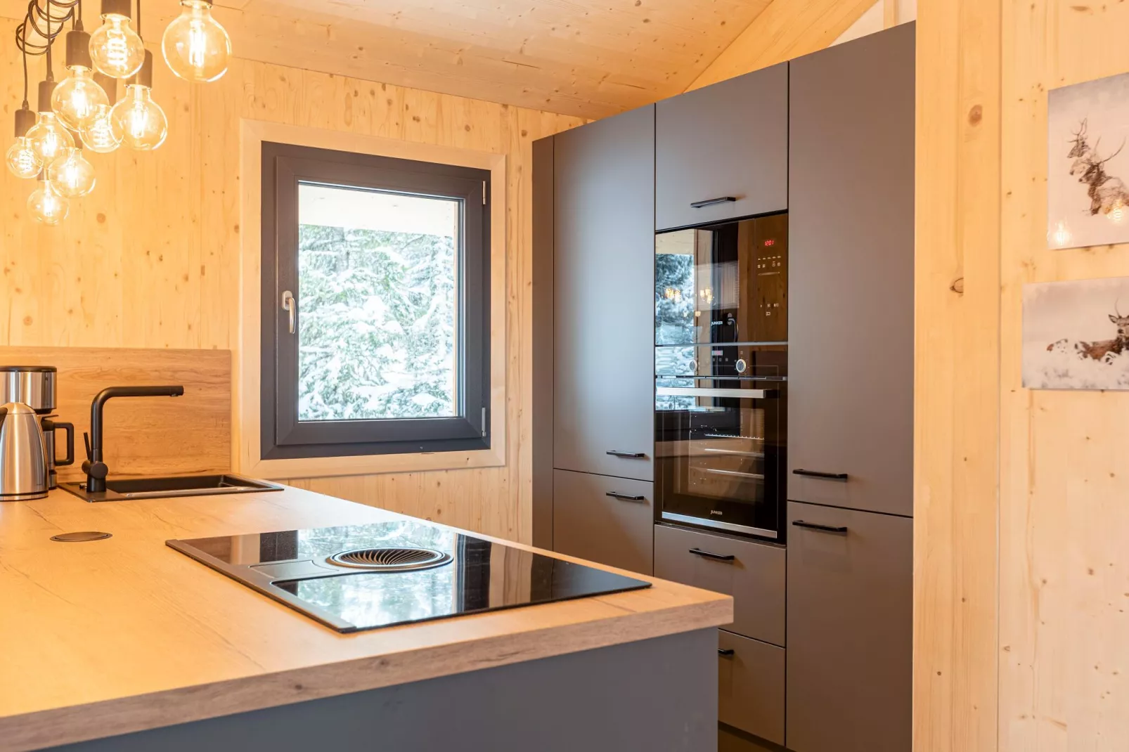 Naturchalets Turracher Höhe 2-Keuken