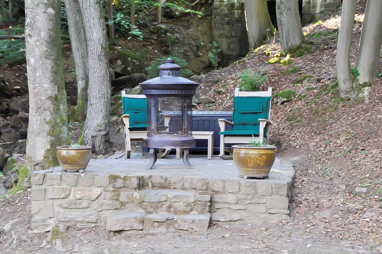 Landhuis la Forêt - Terrasbalkon
