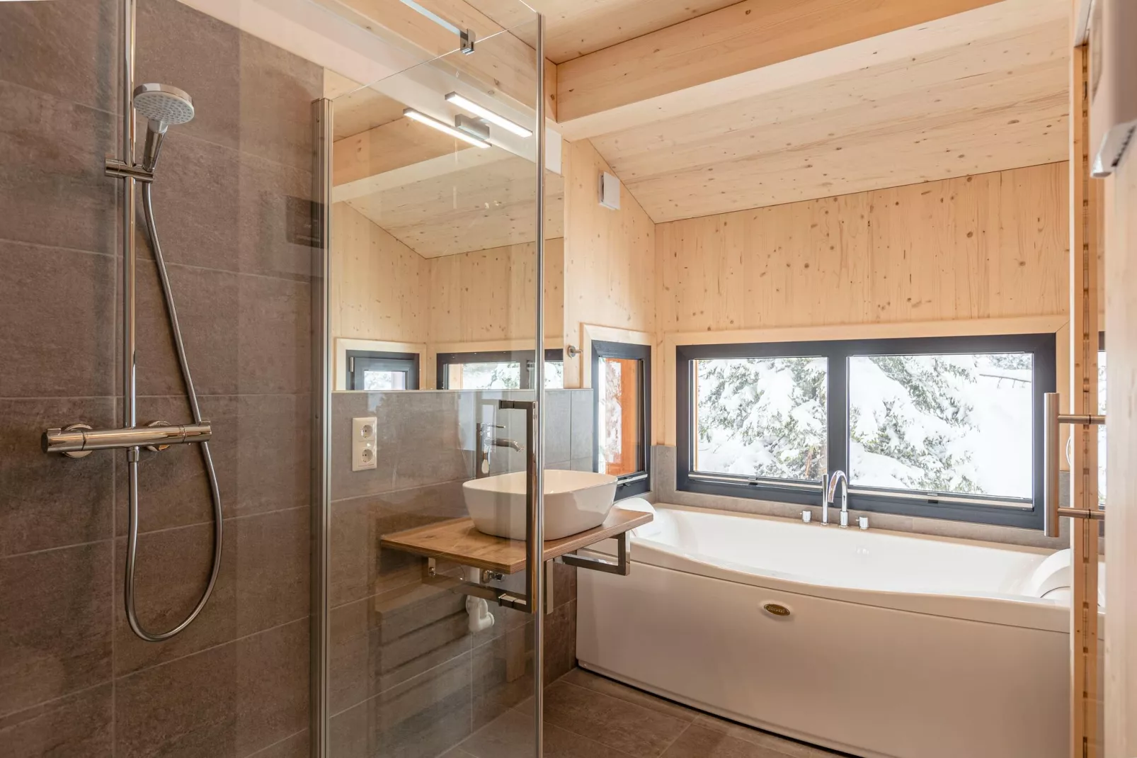 Naturchalets Turracher Höhe 1-Badkamer