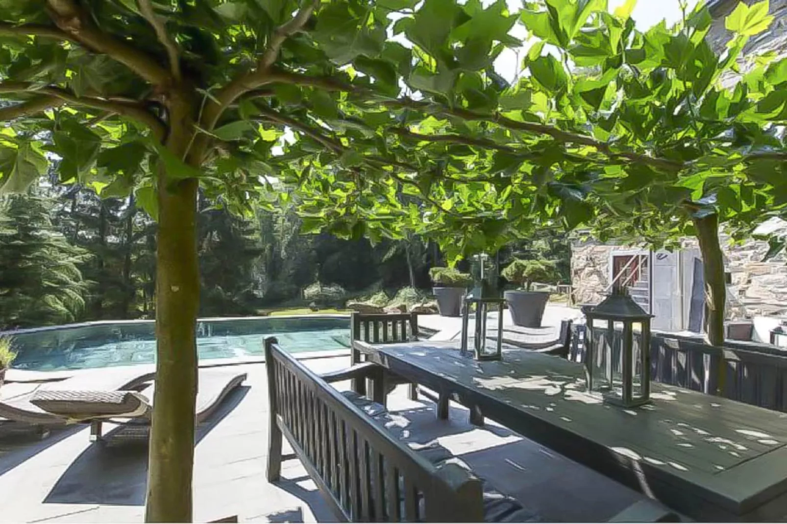 Landhuis la Forêt - Terrasbalkon